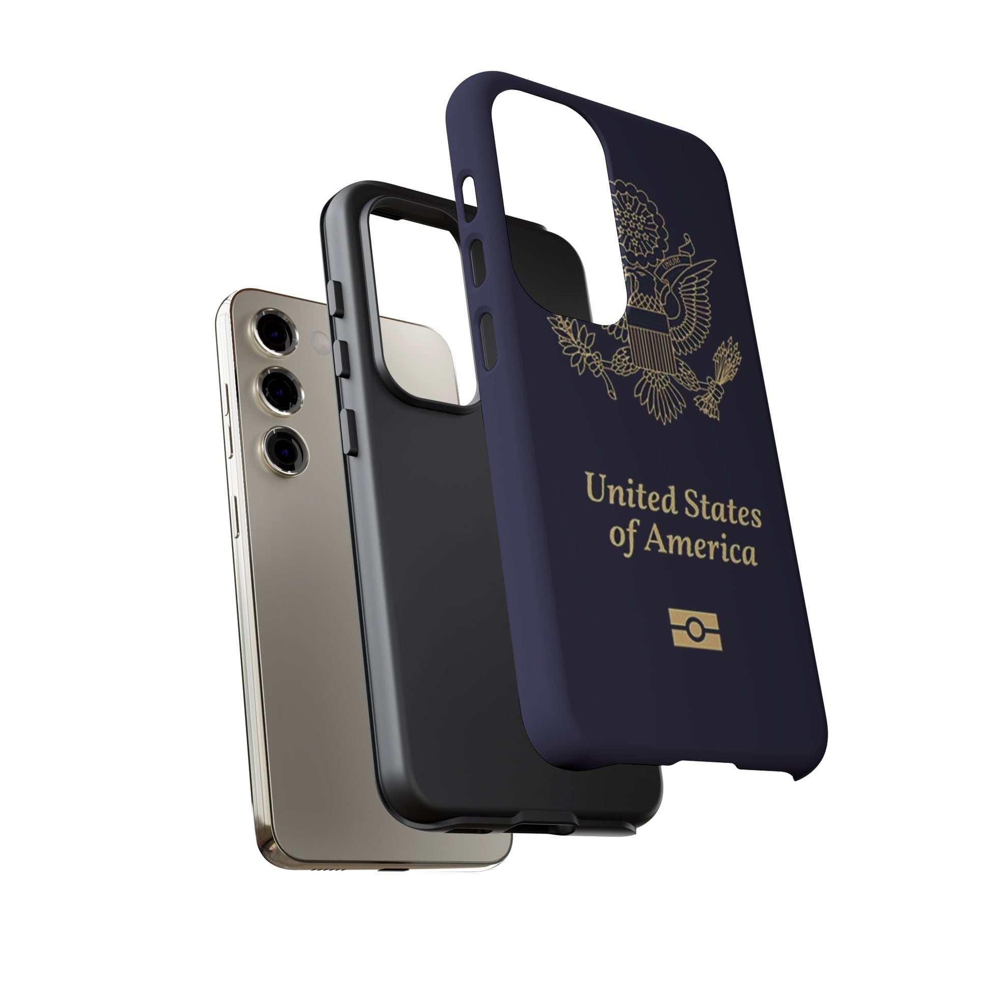Phone Case-United States Passort | Tough-PhoneCaseBoss-Phone-Best-Phone-Cases