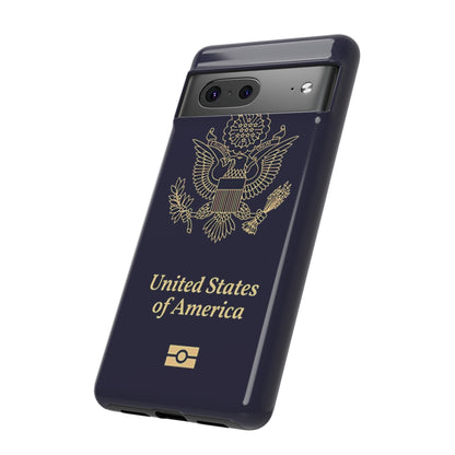 Phone Case-United States Passort | Tough-PhoneCaseBoss-Phone-Best-Phone-Cases