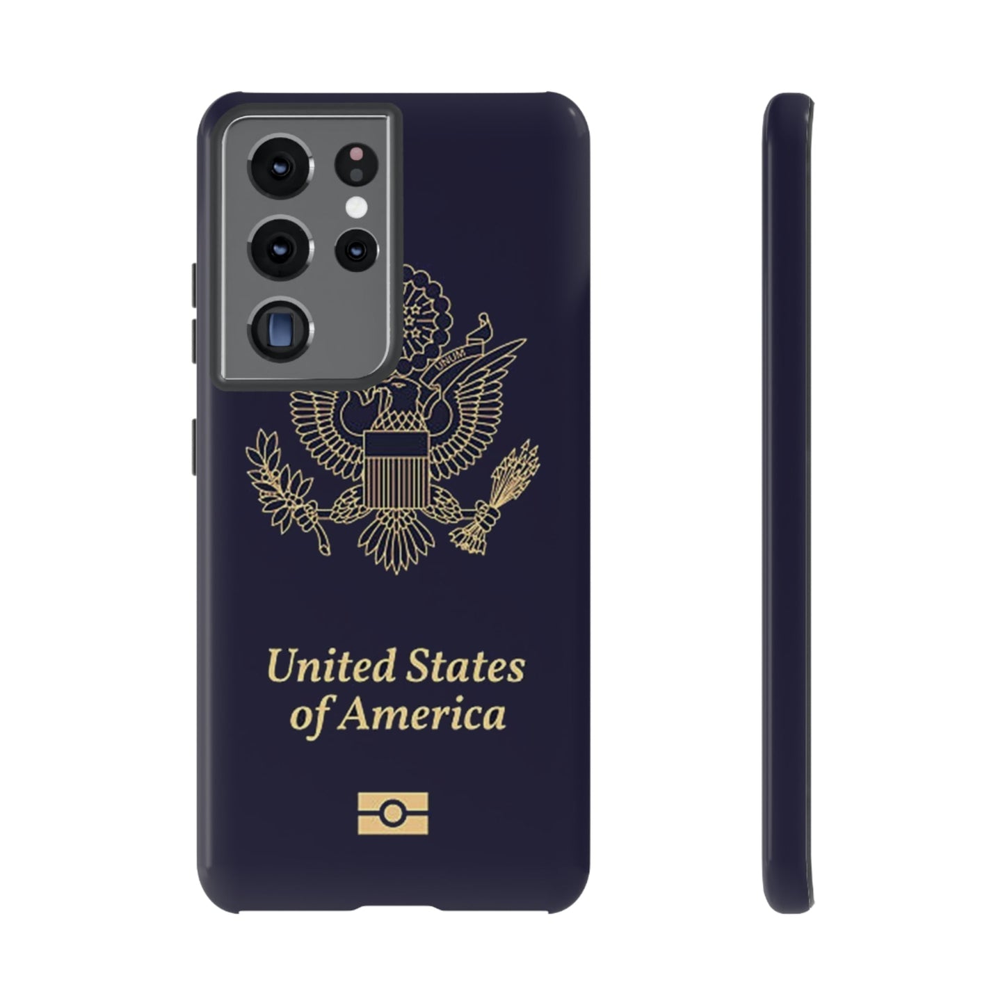Phone Case-United States Passort | Tough-Samsung Galaxy S21 Ultra-Glossy-PhoneCaseBoss-Phone-Best-Phone-Cases