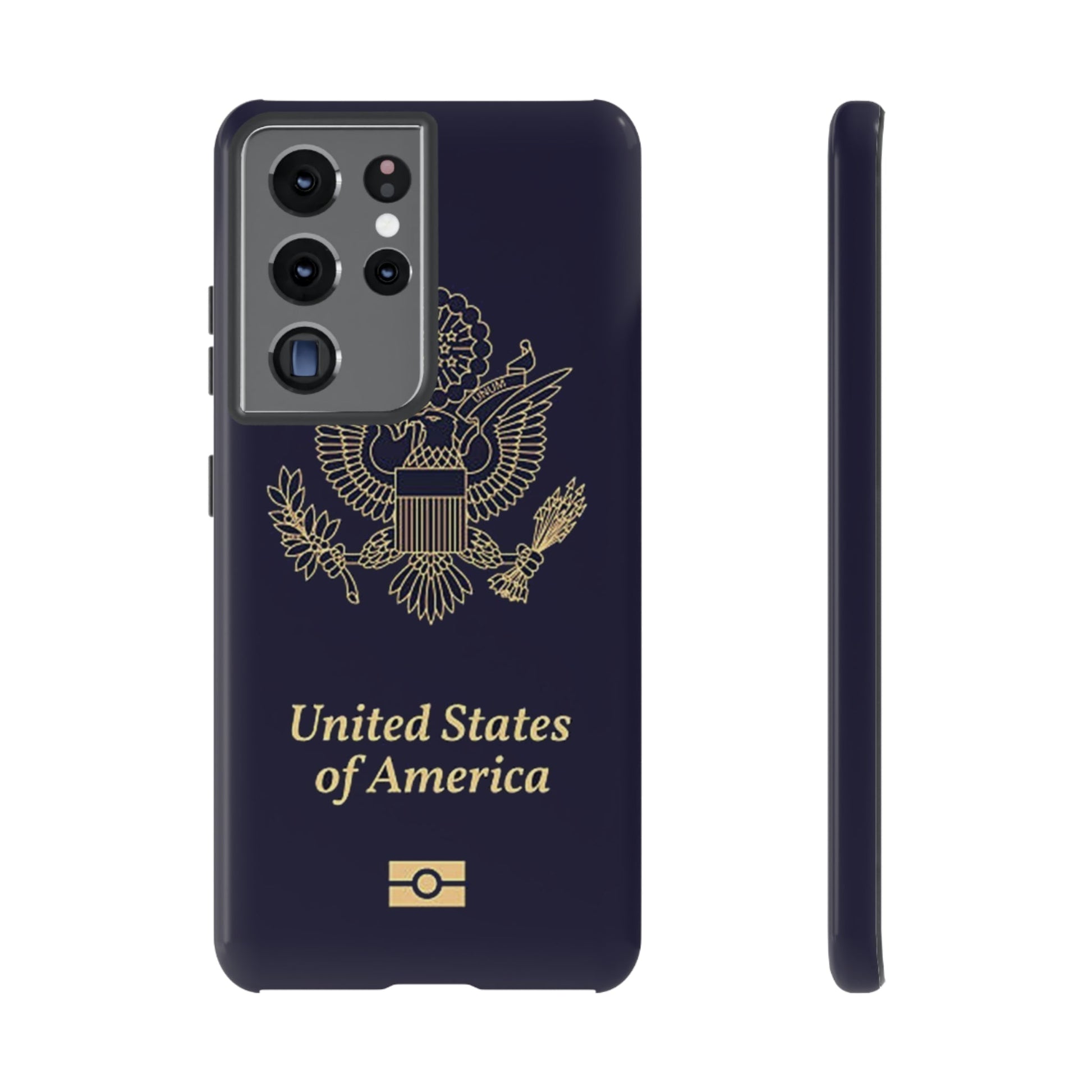 Phone Case-United States Passort | Tough-Samsung Galaxy S21 Ultra-Glossy-PhoneCaseBoss-Phone-Best-Phone-Cases