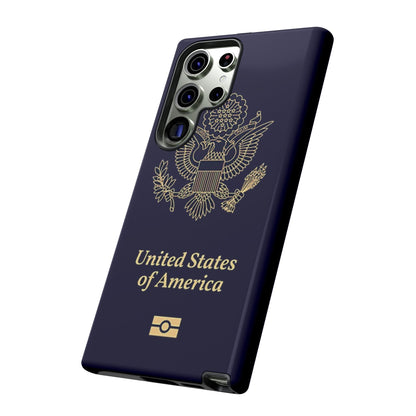 Phone Case-United States Passort | Tough-PhoneCaseBoss-Phone-Best-Phone-Cases