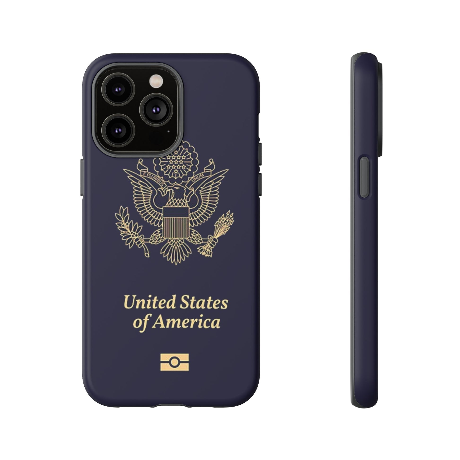 Phone Case-United States Passort | Tough-iPhone 14 Pro Max-Matte-PhoneCaseBoss-Phone-Best-Phone-Cases
