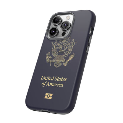 Phone Case-United States Passort | Tough-PhoneCaseBoss-Phone-Best-Phone-Cases