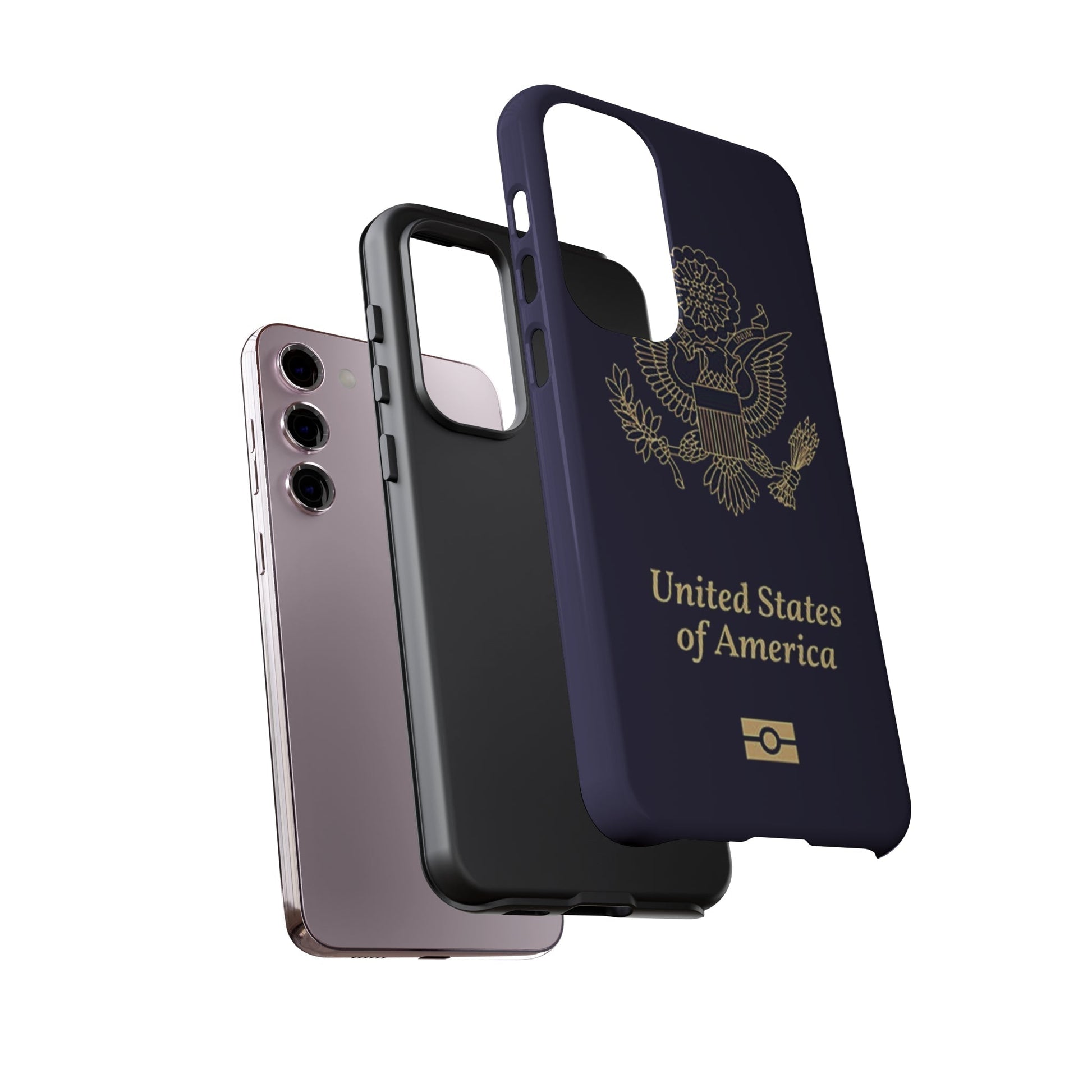 Phone Case-United States Passort | Tough-PhoneCaseBoss-Phone-Best-Phone-Cases