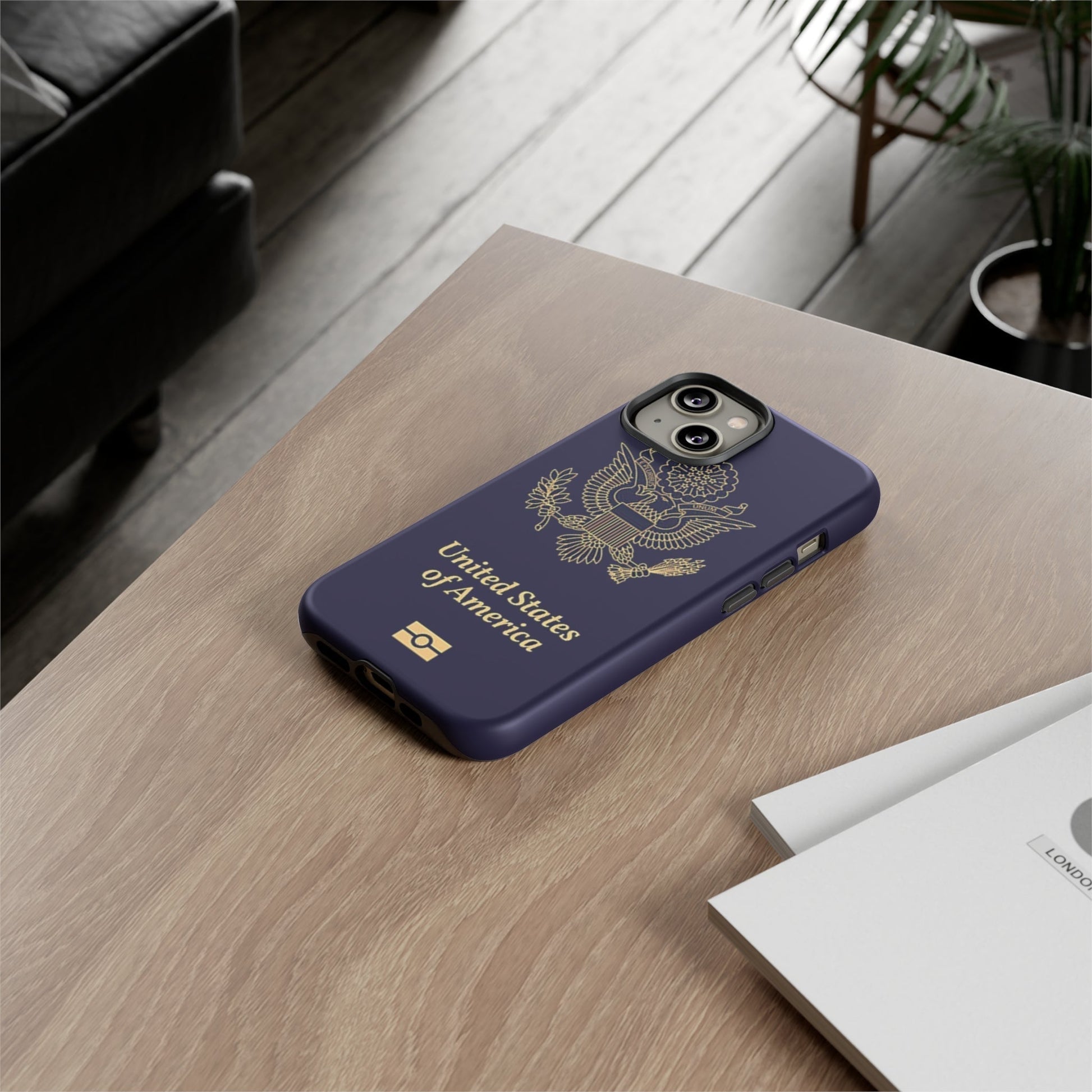 Phone Case-United States Passort | Tough-PhoneCaseBoss-Phone-Best-Phone-Cases