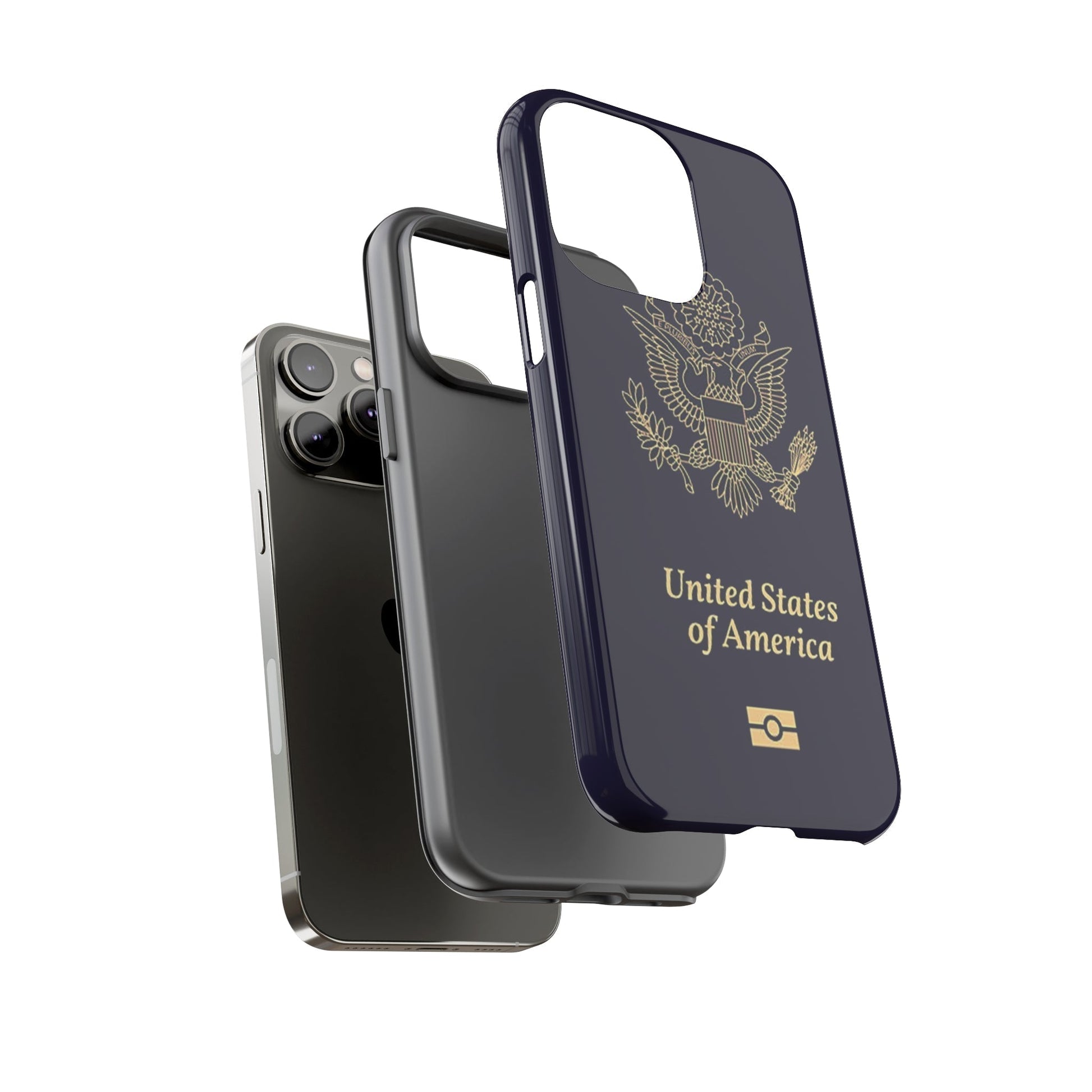 Phone Case-United States Passort | Tough-PhoneCaseBoss-Phone-Best-Phone-Cases