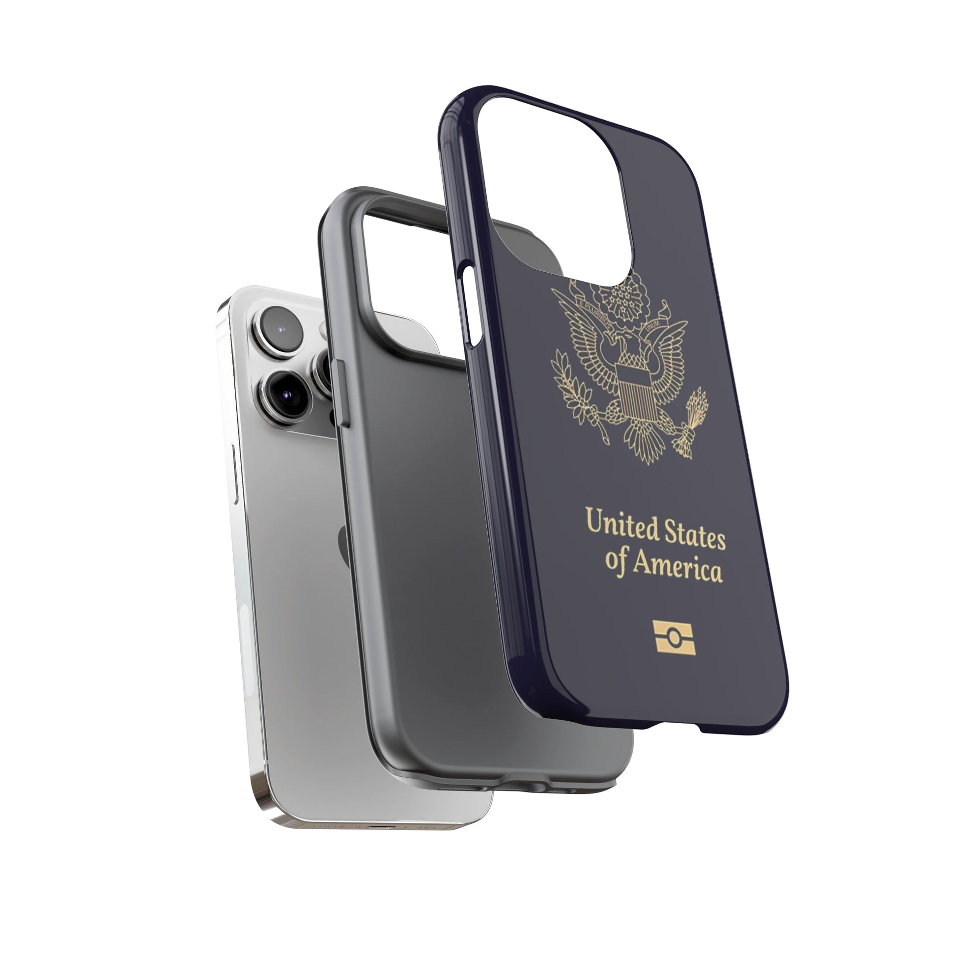 Phone Case-United States Passort | Tough-PhoneCaseBoss-Phone-Best-Phone-Cases