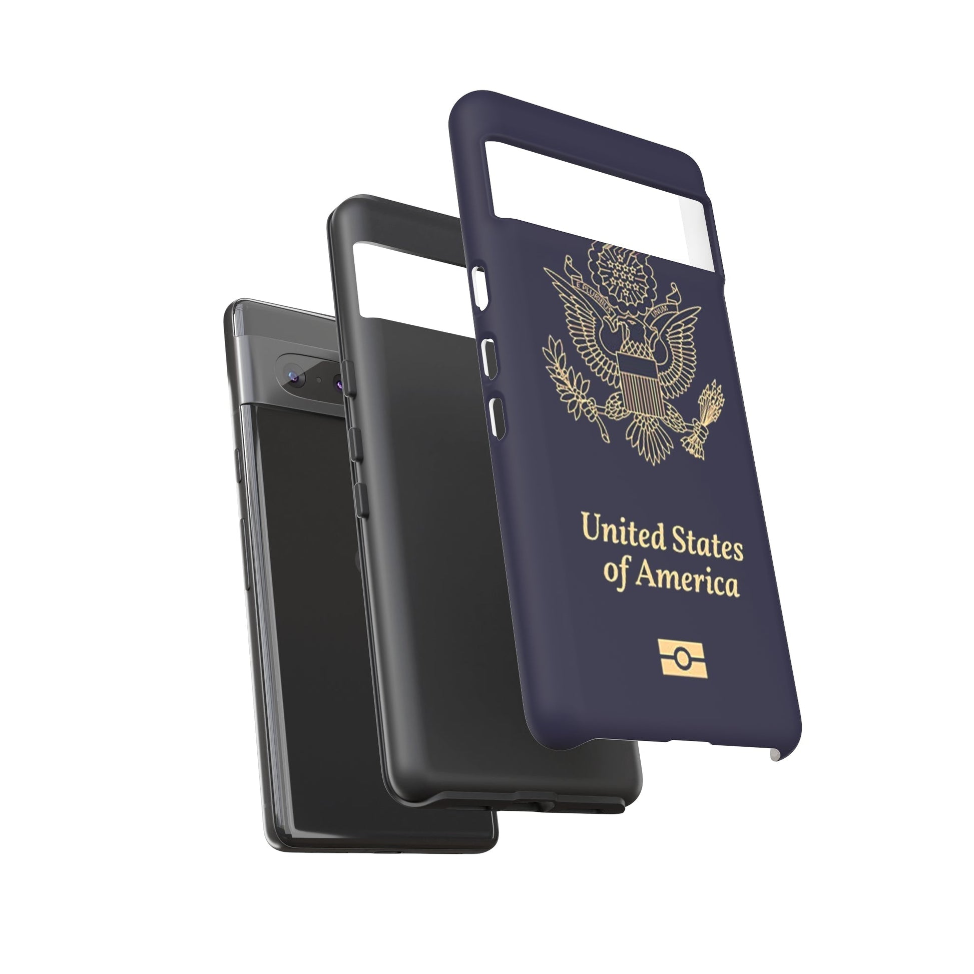 Phone Case-United States Passort | Tough-PhoneCaseBoss-Phone-Best-Phone-Cases