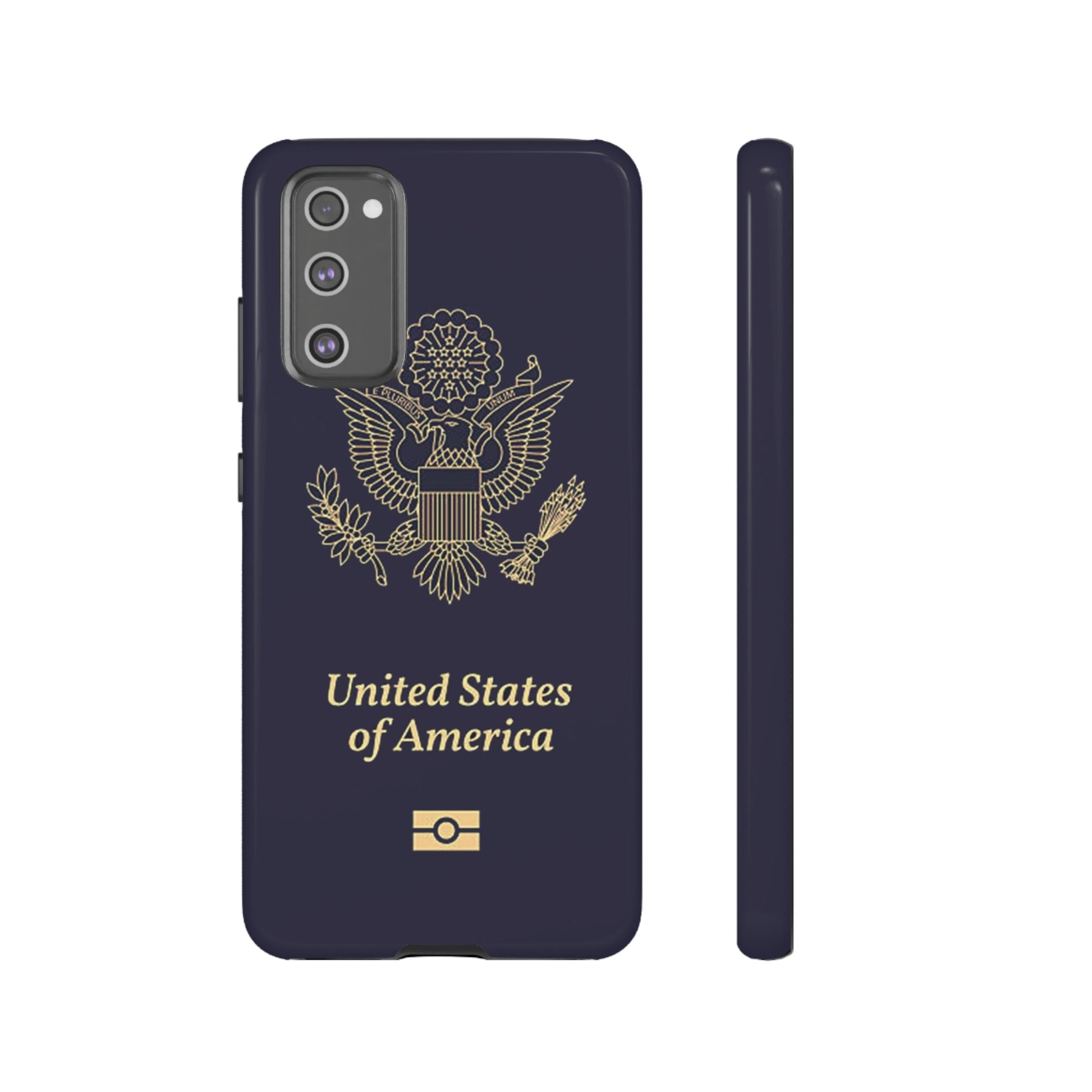 Phone Case-United States Passort | Tough-Samsung Galaxy S20 FE-Glossy-PhoneCaseBoss-Phone-Best-Phone-Cases