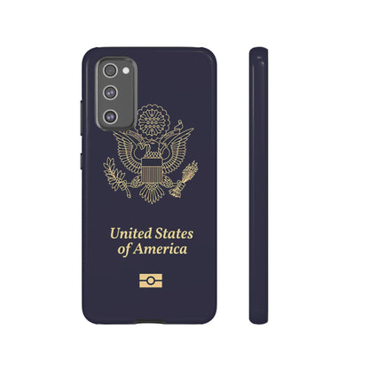 Phone Case-United States Passort | Tough-Samsung Galaxy S20 FE-Glossy-PhoneCaseBoss-Phone-Best-Phone-Cases