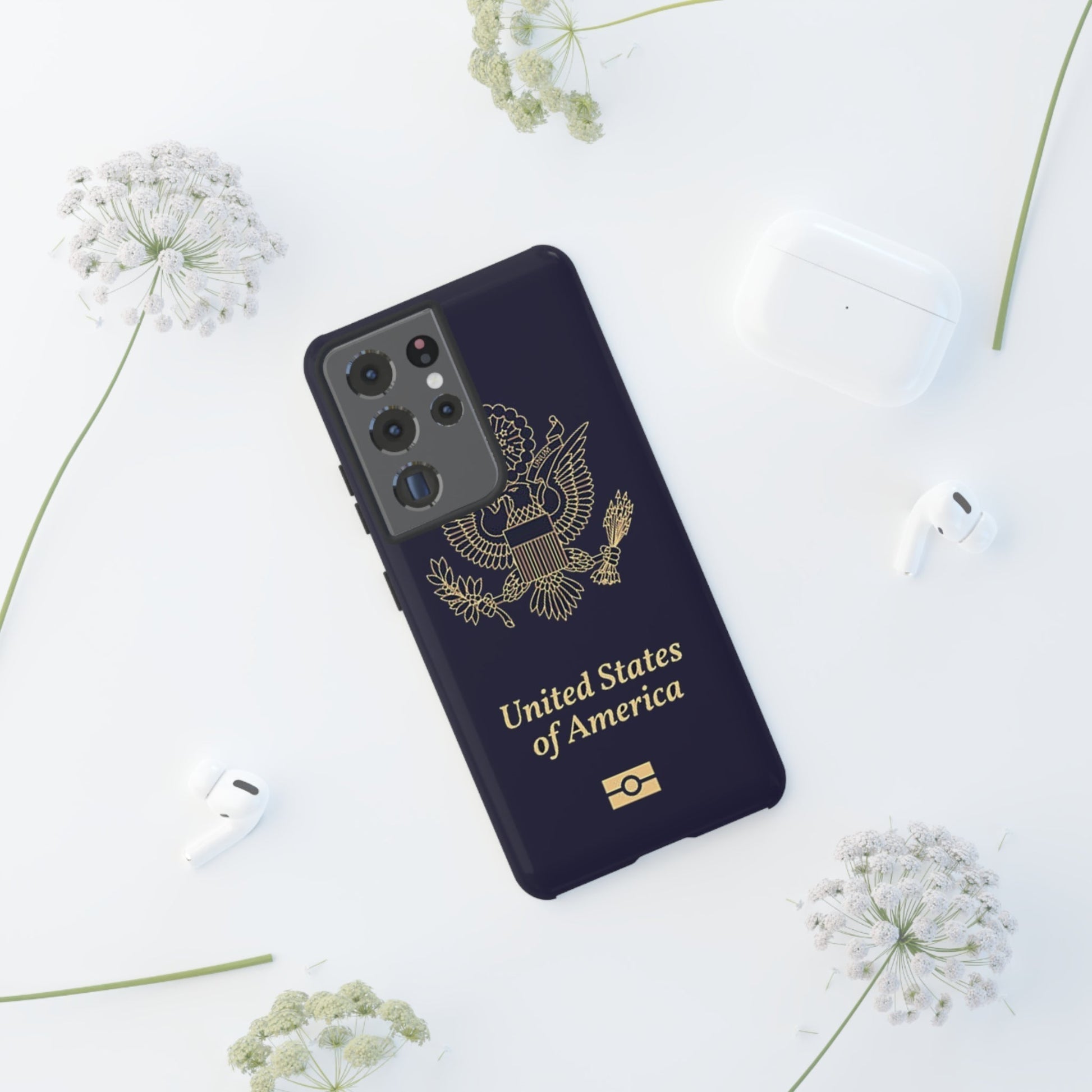 Phone Case-United States Passort | Tough-PhoneCaseBoss-Phone-Best-Phone-Cases