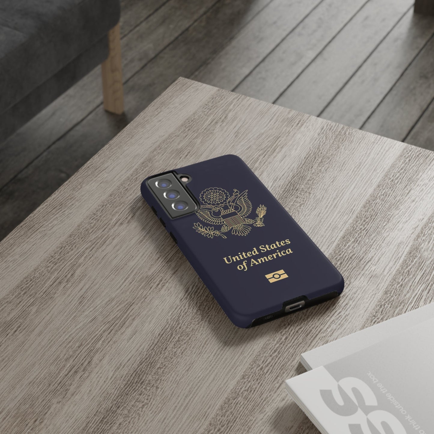 Phone Case-United States Passort | Tough-PhoneCaseBoss-Phone-Best-Phone-Cases