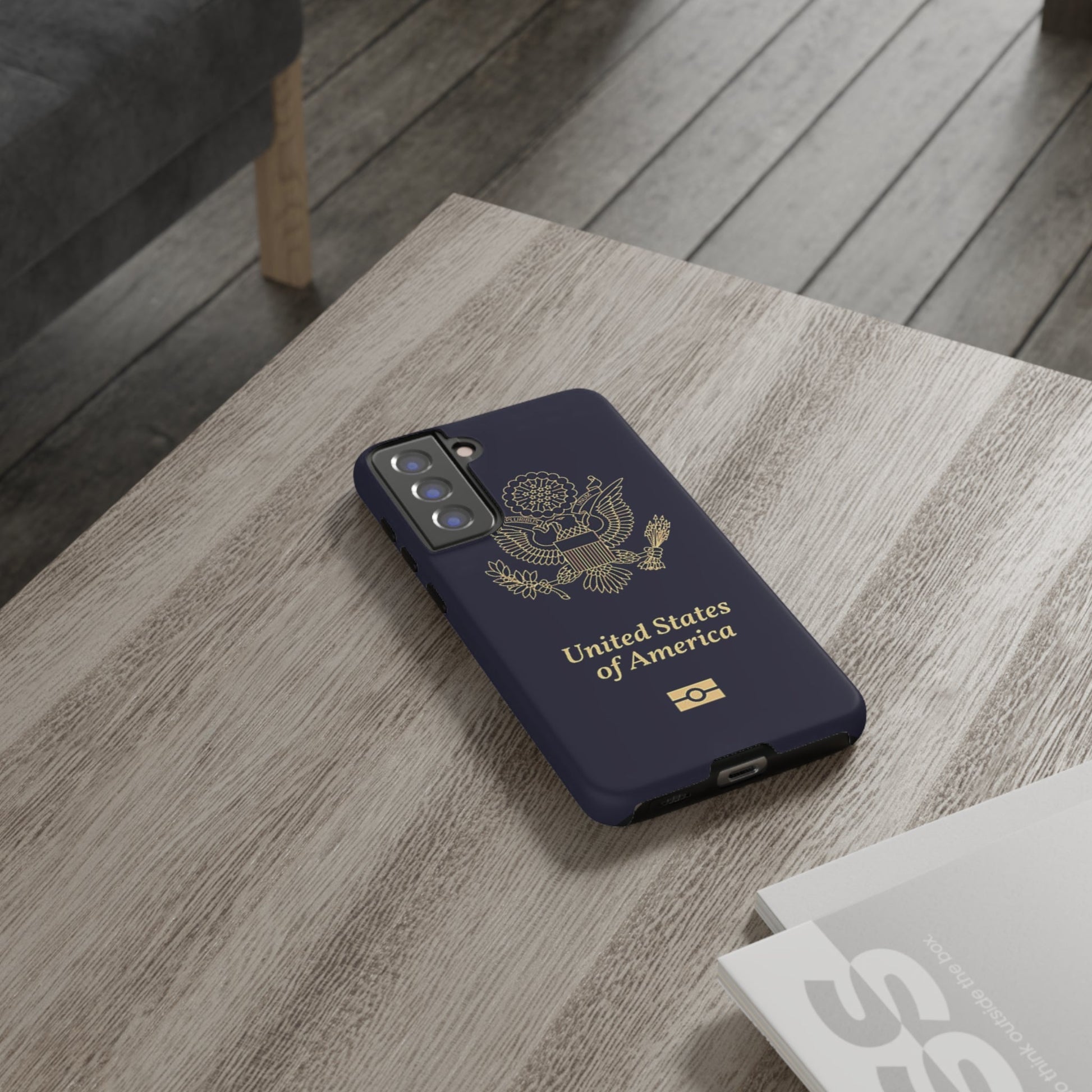 Phone Case-United States Passort | Tough-PhoneCaseBoss-Phone-Best-Phone-Cases