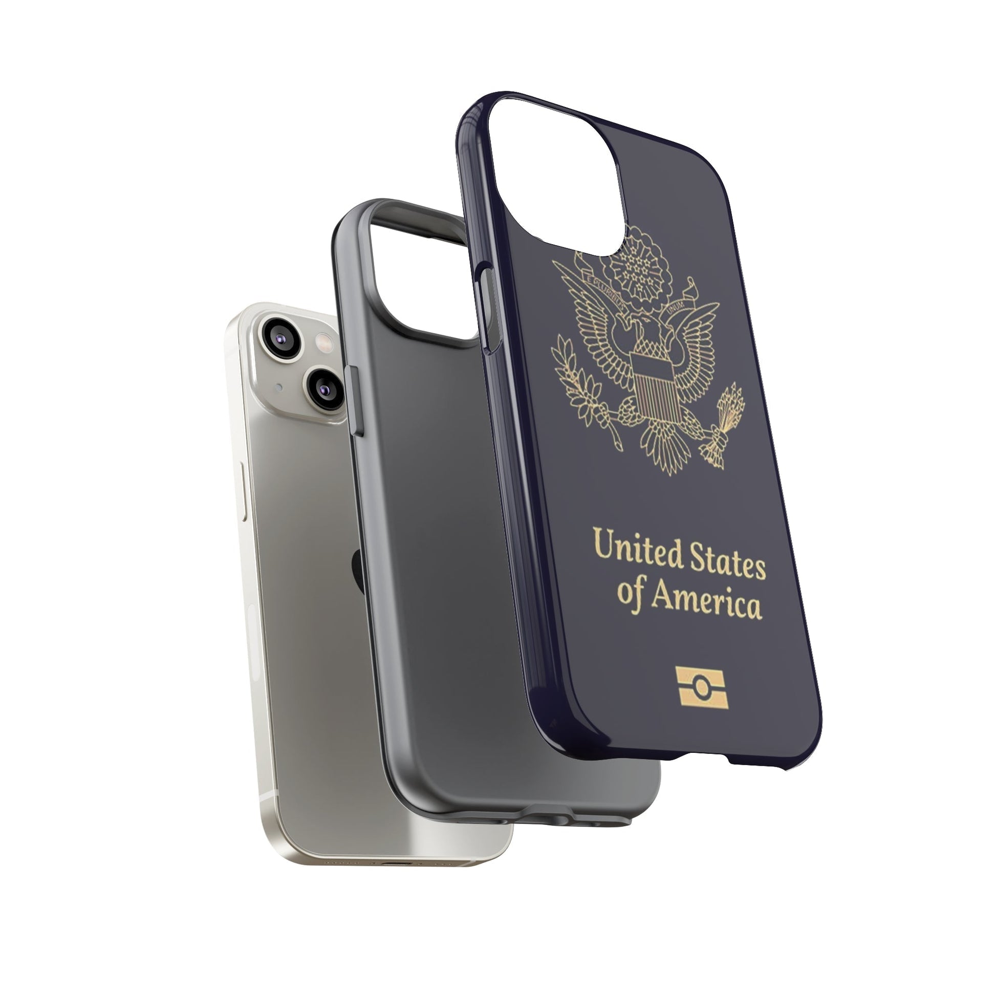Phone Case-United States Passort | Tough-PhoneCaseBoss-Phone-Best-Phone-Cases