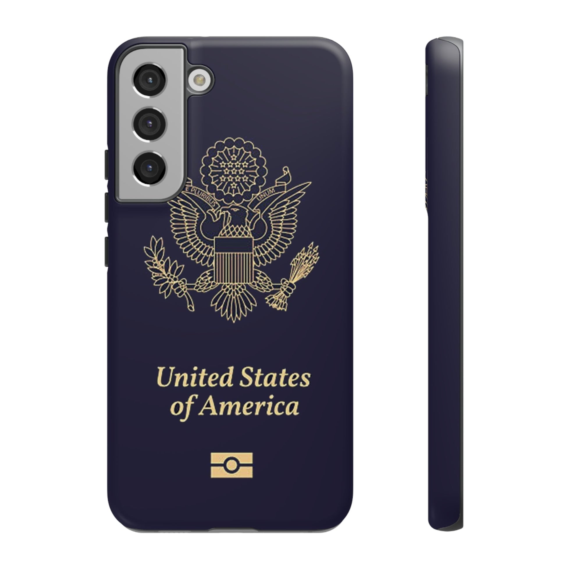 Phone Case-United States Passort | Tough-Samsung Galaxy S22 Plus-Matte-PhoneCaseBoss-Phone-Best-Phone-Cases