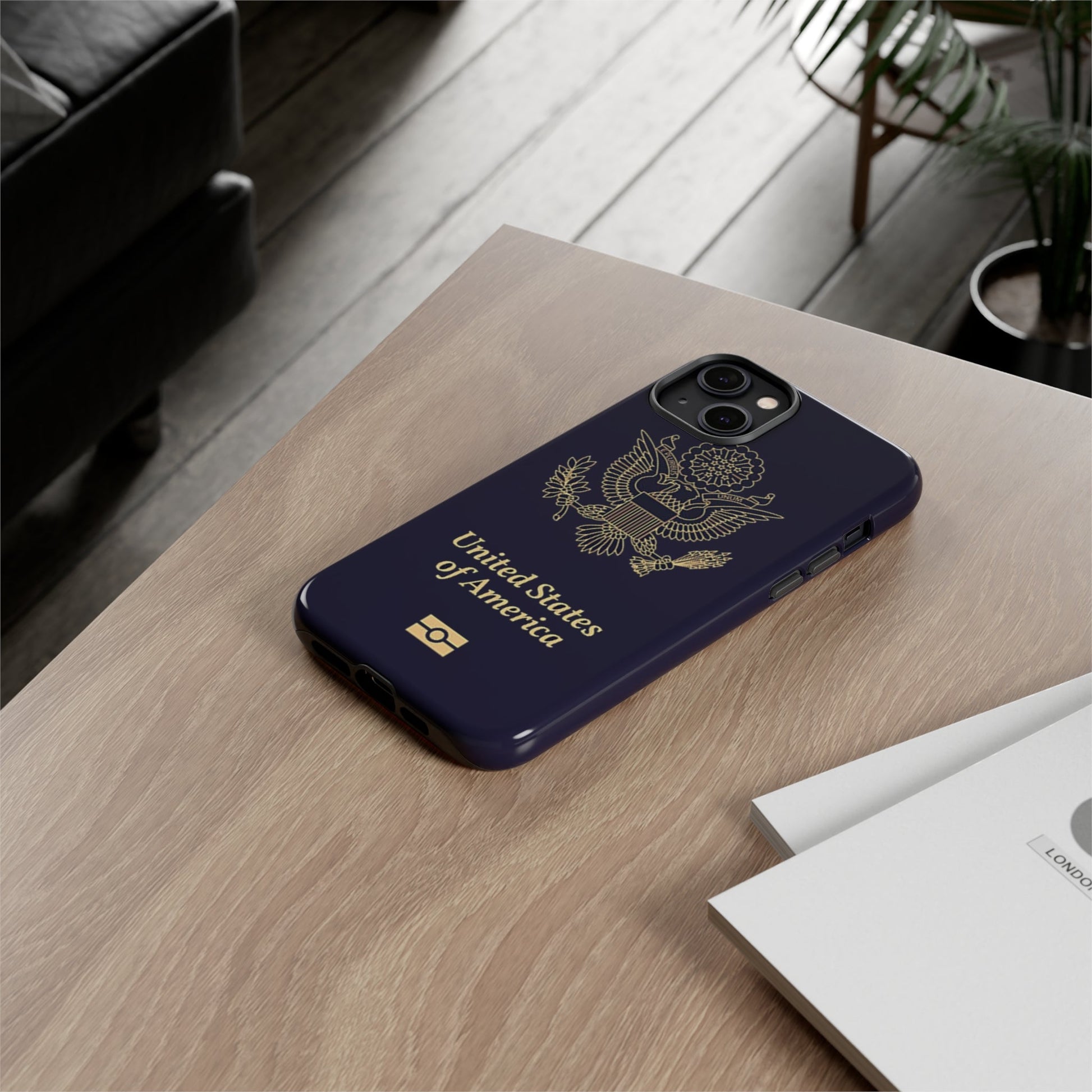 Phone Case-United States Passort | Tough-PhoneCaseBoss-Phone-Best-Phone-Cases