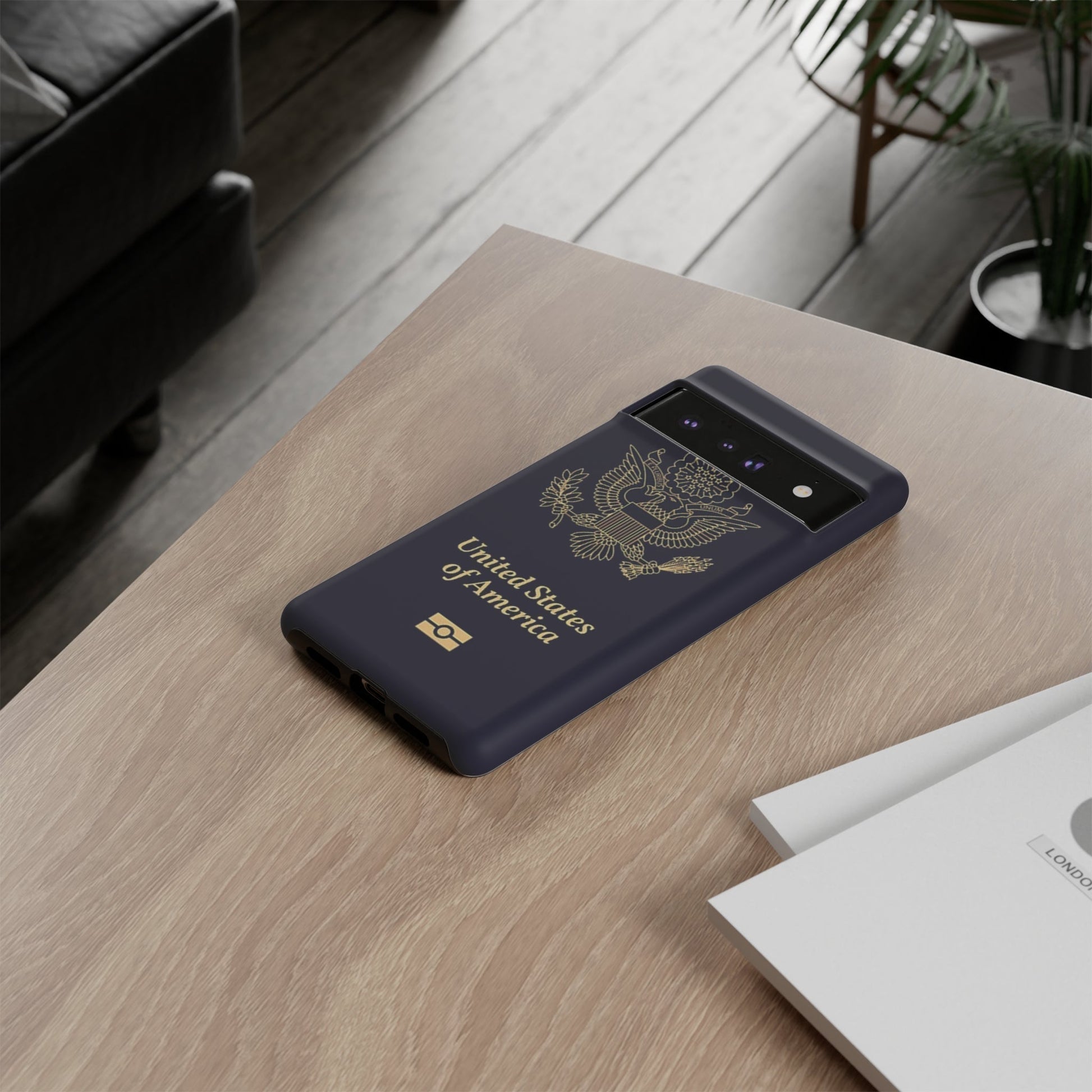 Phone Case-United States Passort | Tough-PhoneCaseBoss-Phone-Best-Phone-Cases