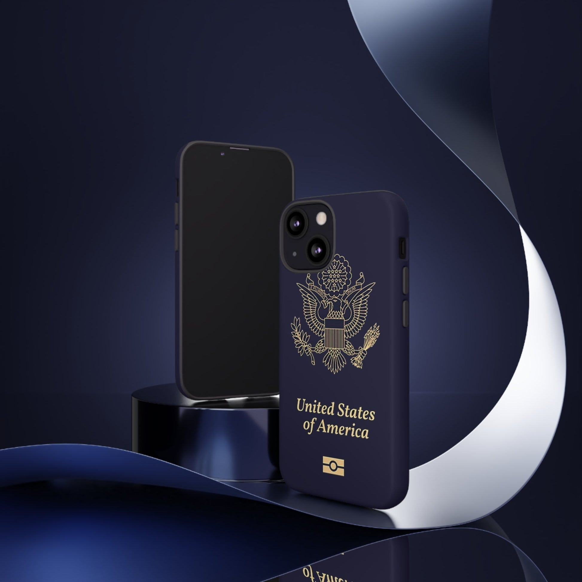 Phone Case-United States Passort | Tough-PhoneCaseBoss-Phone-Best-Phone-Cases
