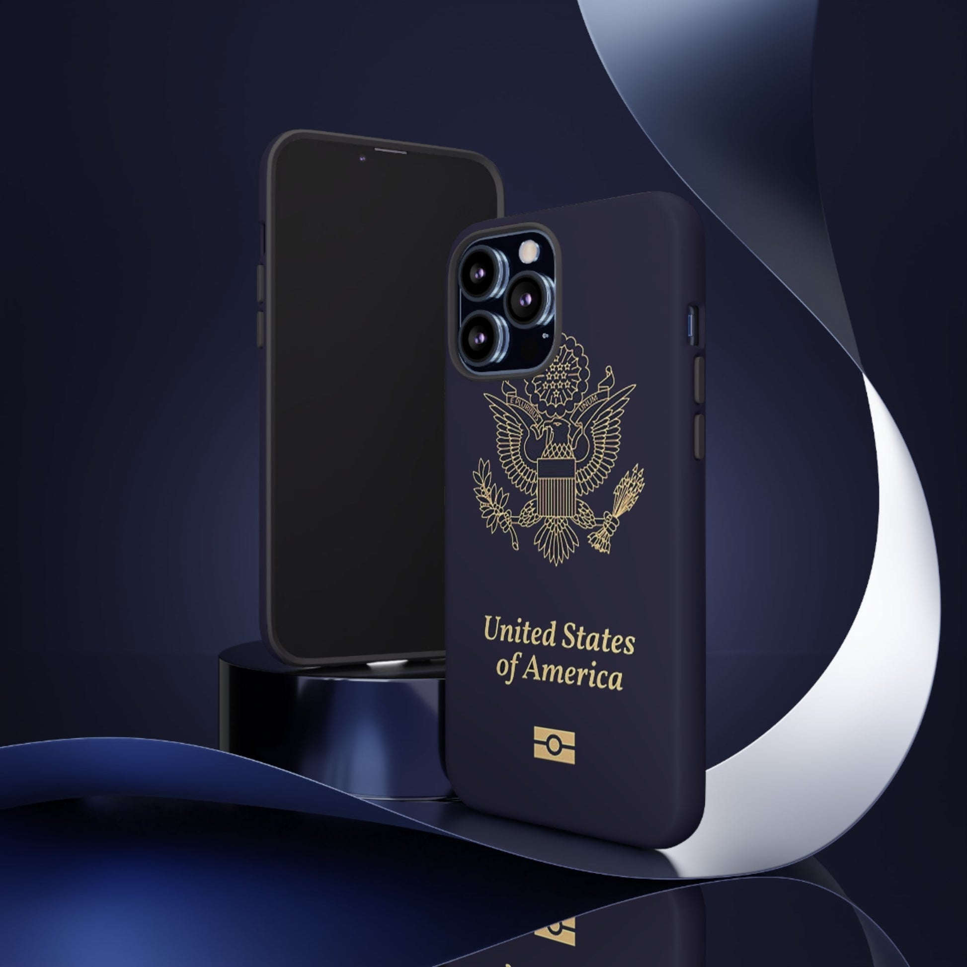 Phone Case-United States Passort | Tough-PhoneCaseBoss-Phone-Best-Phone-Cases