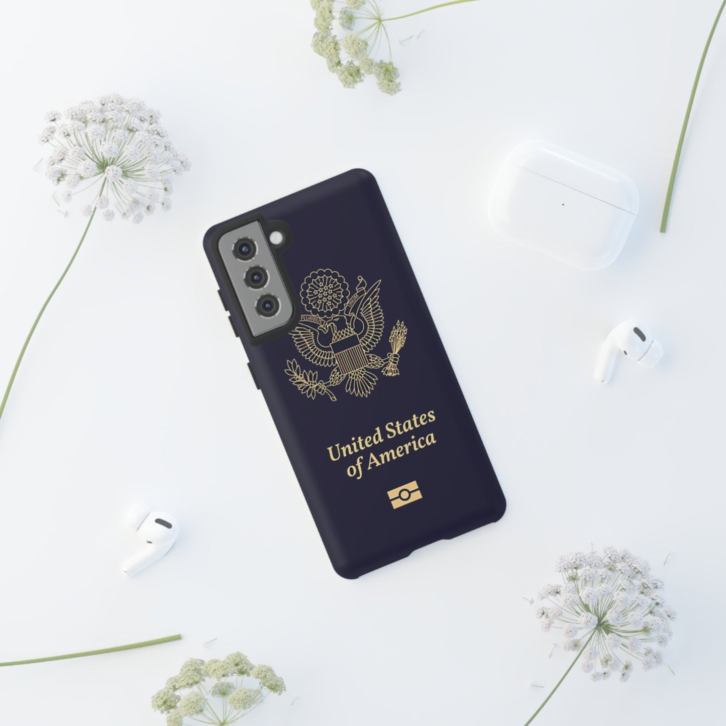 Phone Case-United States Passort | Tough-PhoneCaseBoss-Phone-Best-Phone-Cases
