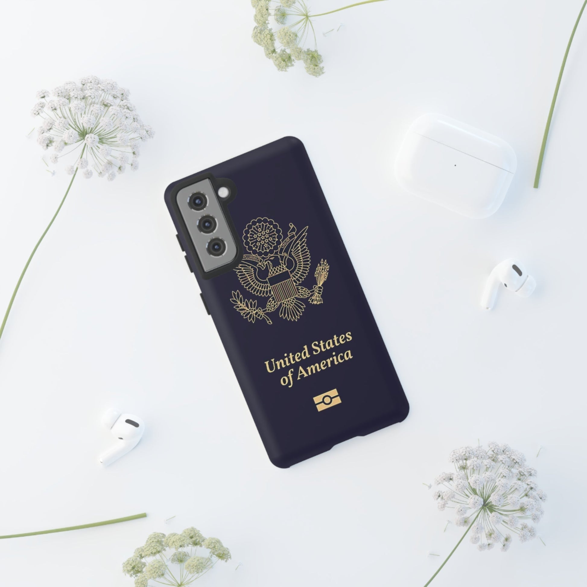 Phone Case-United States Passort | Tough-PhoneCaseBoss-Phone-Best-Phone-Cases