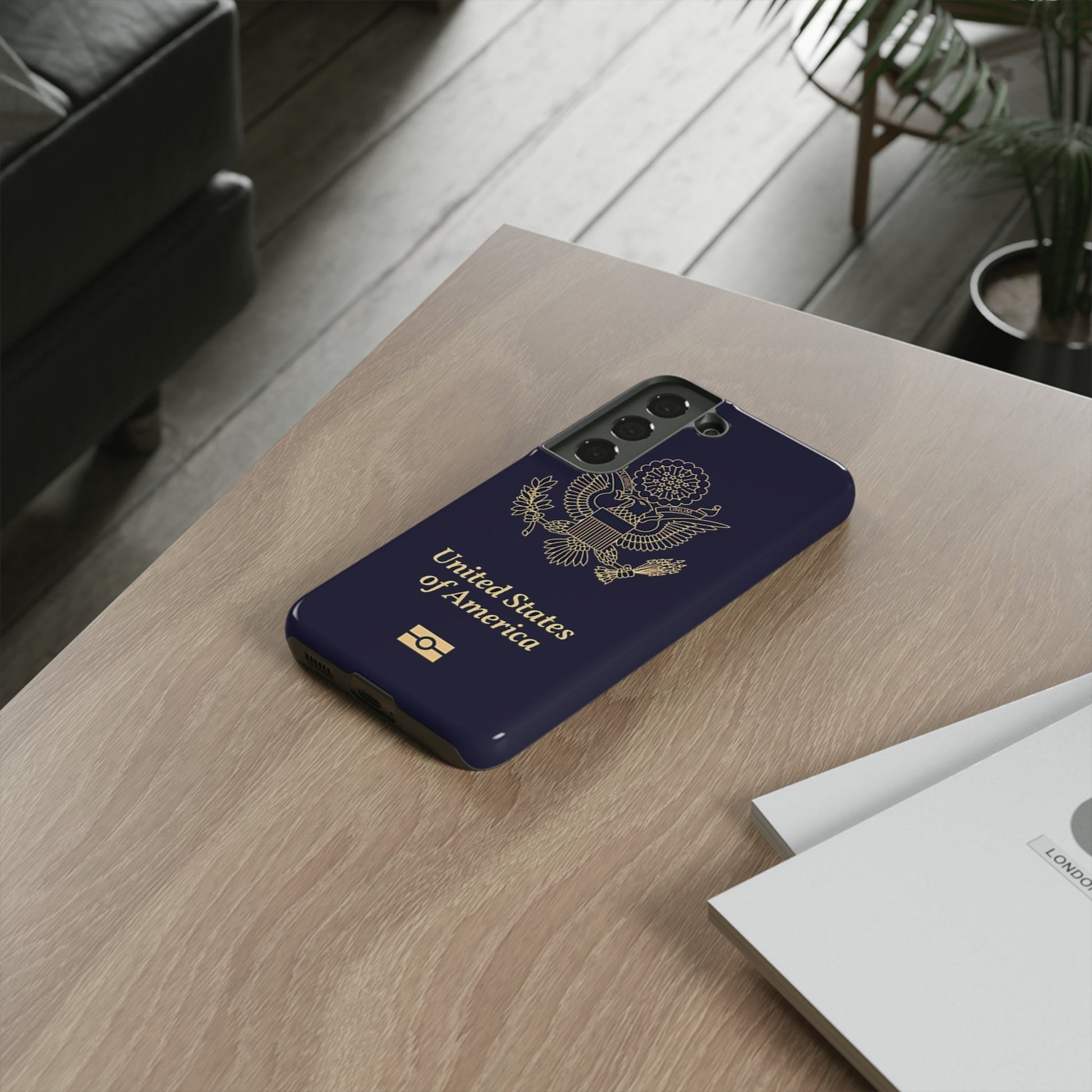 Phone Case-United States Passort | Tough-PhoneCaseBoss-Phone-Best-Phone-Cases