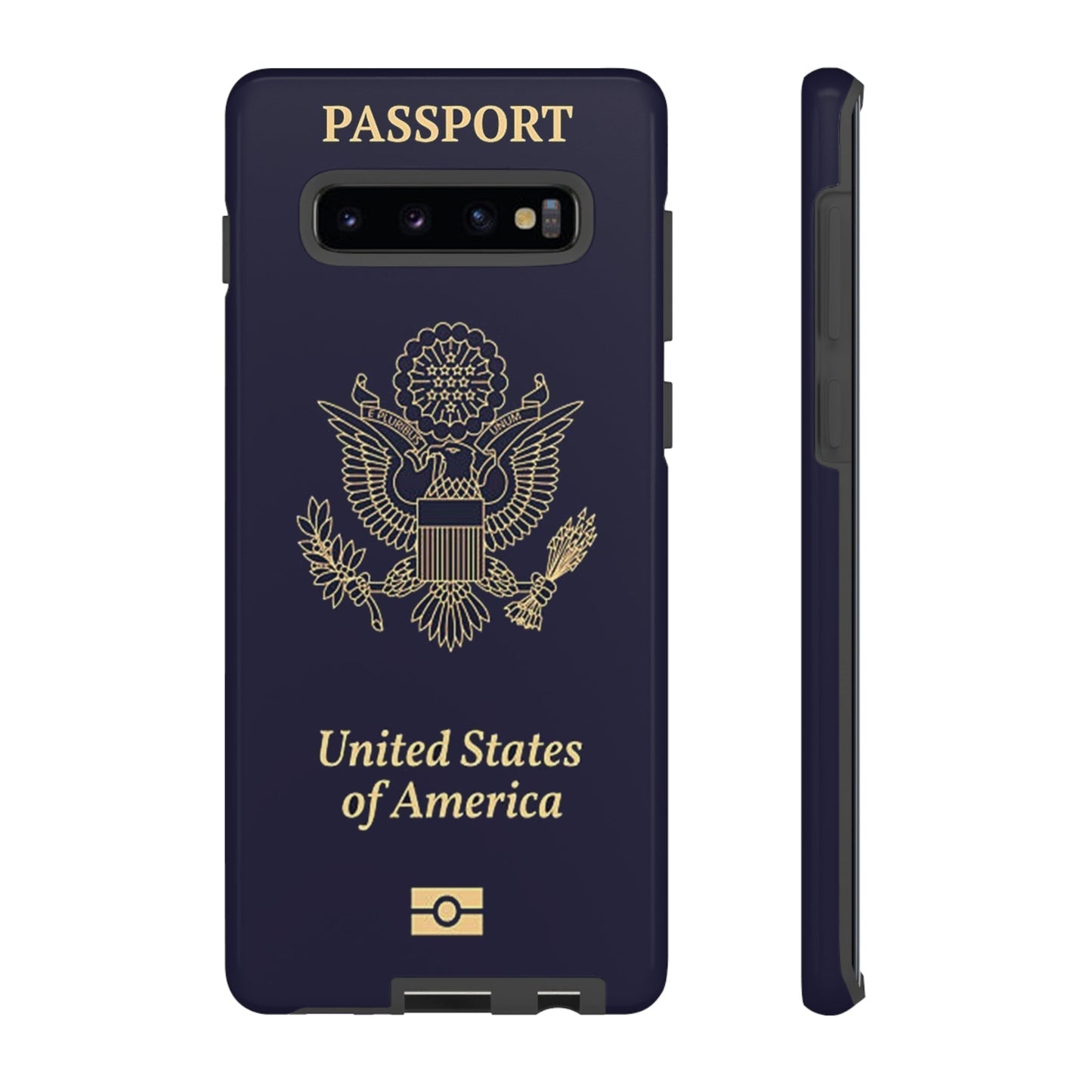 Phone Case-United States Passort | Tough-Samsung Galaxy S10 Plus-Glossy-PhoneCaseBoss-Phone-Best-Phone-Cases