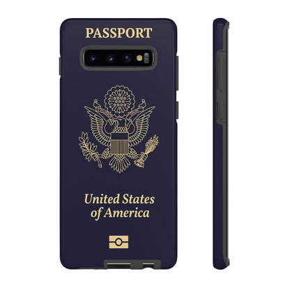 Phone Case-United States Passort | Tough-Samsung Galaxy S10 Plus-Glossy-PhoneCaseBoss-Phone-Best-Phone-Cases
