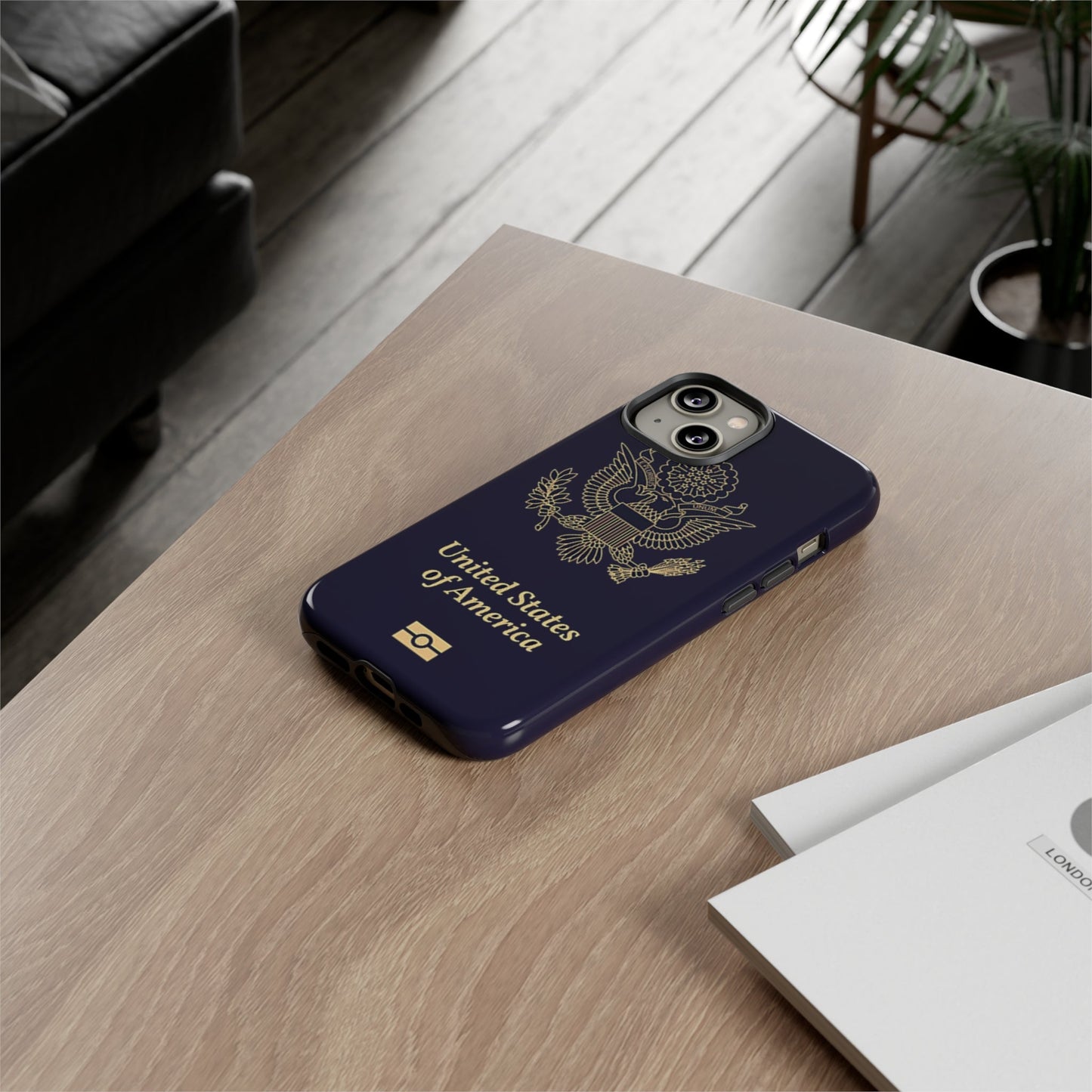 Phone Case-United States Passort | Tough-PhoneCaseBoss-Phone-Best-Phone-Cases