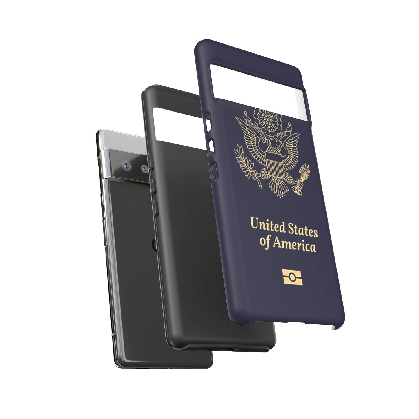 Phone Case-United States Passort | Tough-PhoneCaseBoss-Phone-Best-Phone-Cases