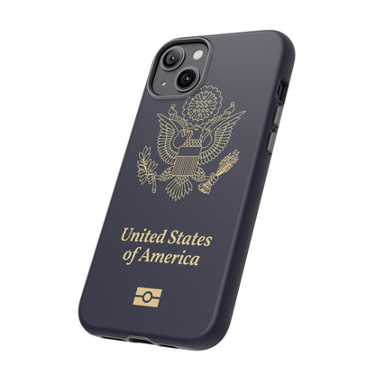 Phone Case-United States Passort | Tough-PhoneCaseBoss-Phone-Best-Phone-Cases
