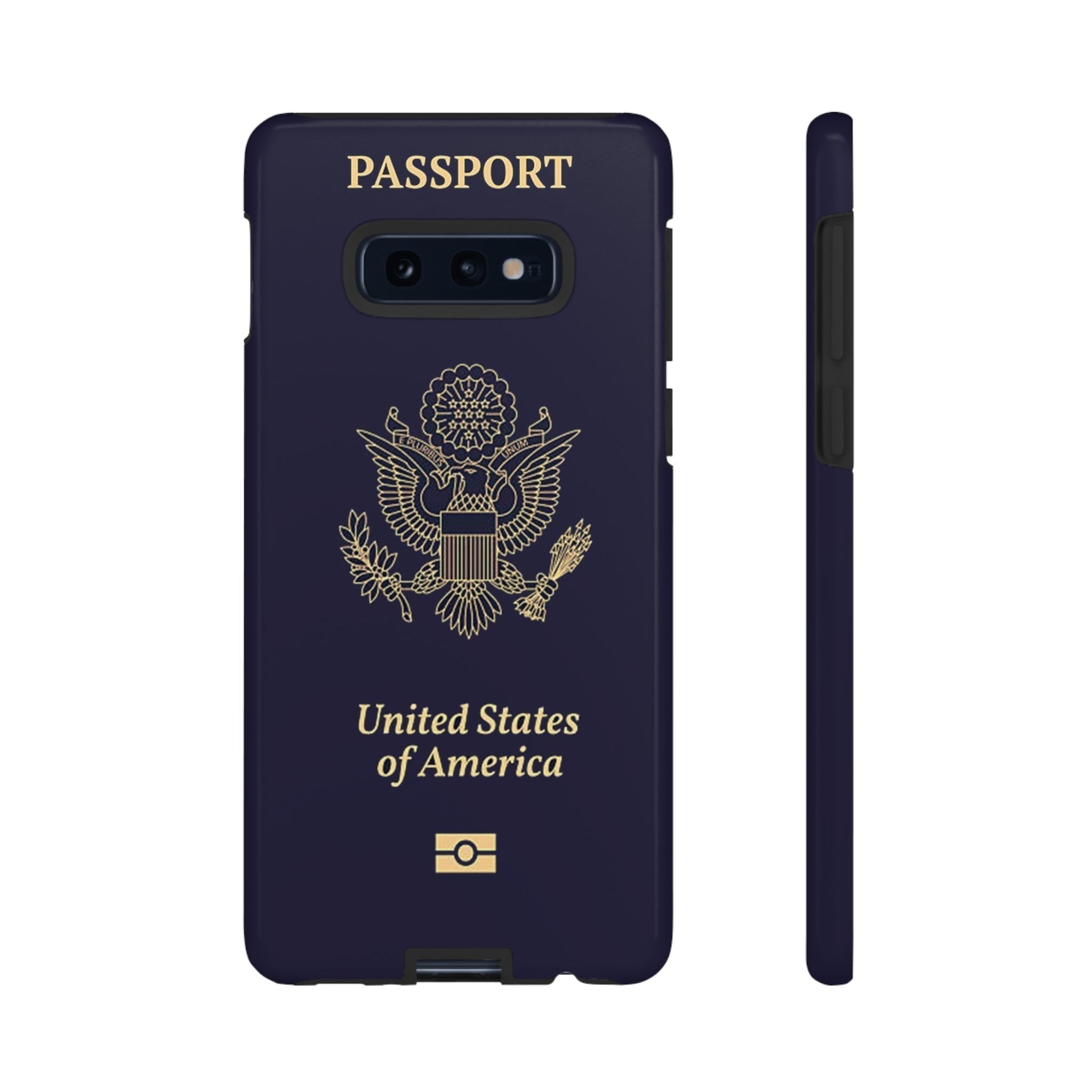 Phone Case-United States Passort | Tough-Samsung Galaxy S10E-Glossy-PhoneCaseBoss-Phone-Best-Phone-Cases