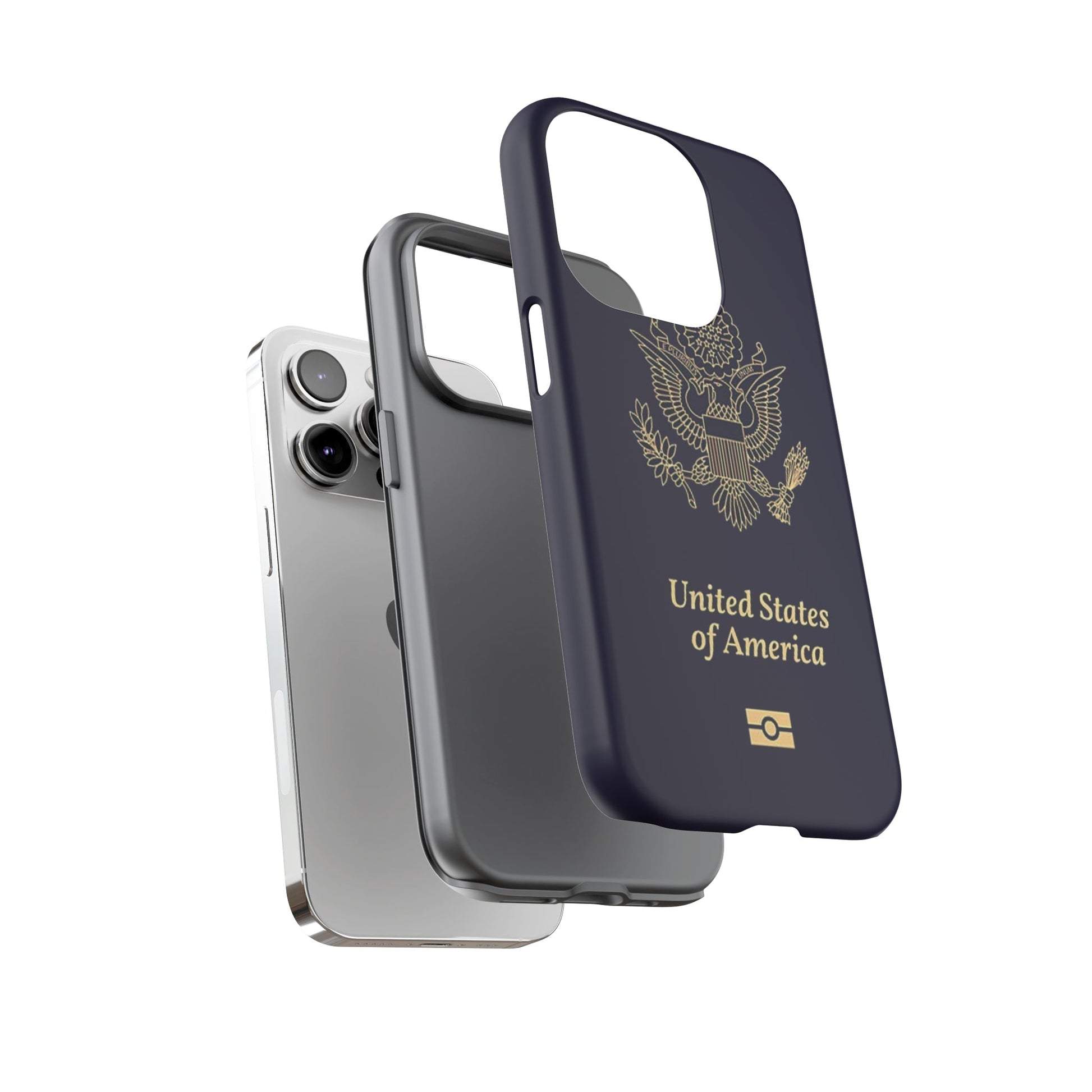 Phone Case-United States Passort | Tough-PhoneCaseBoss-Phone-Best-Phone-Cases