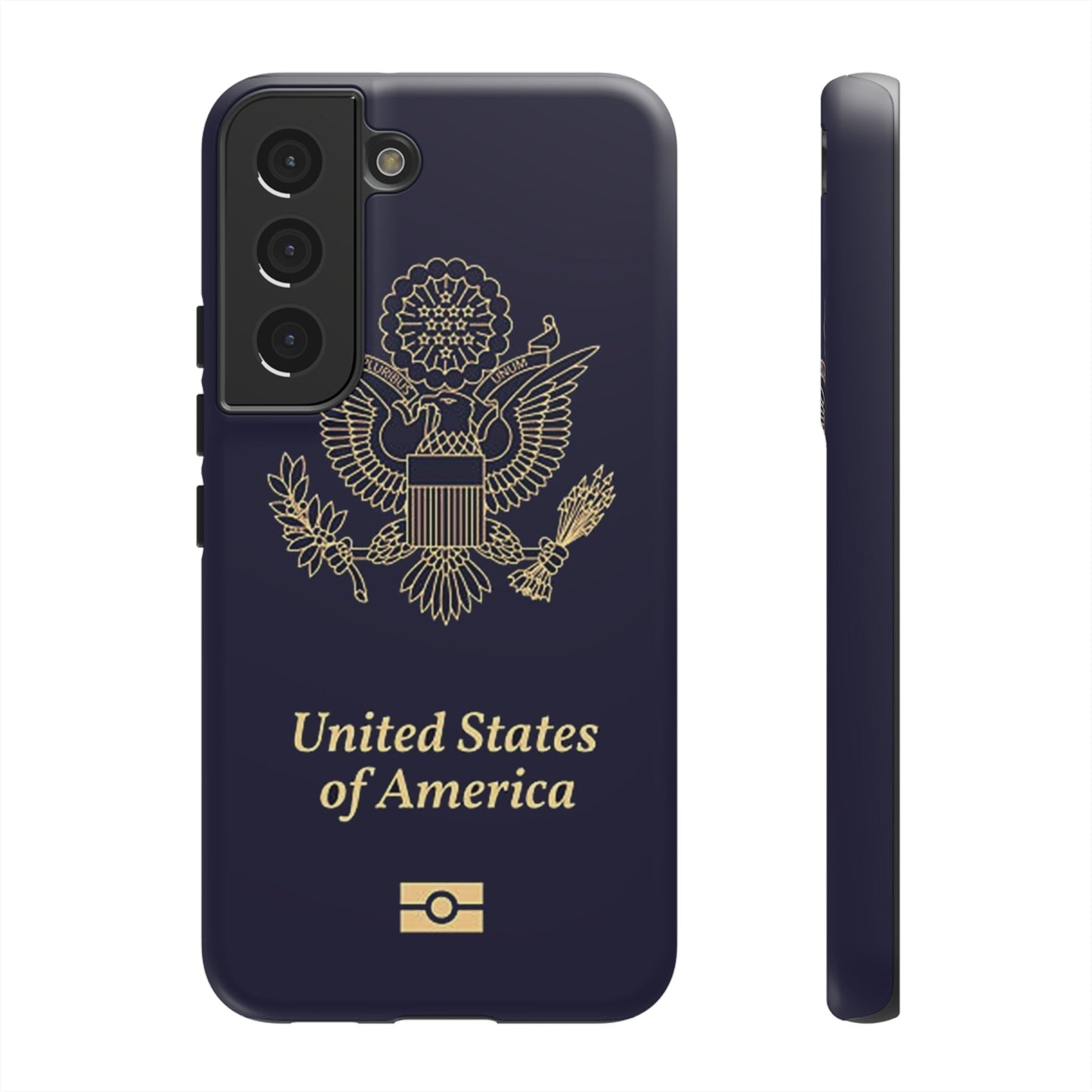 Phone Case-United States Passort | Tough-Samsung Galaxy S22-Matte-PhoneCaseBoss-Phone-Best-Phone-Cases