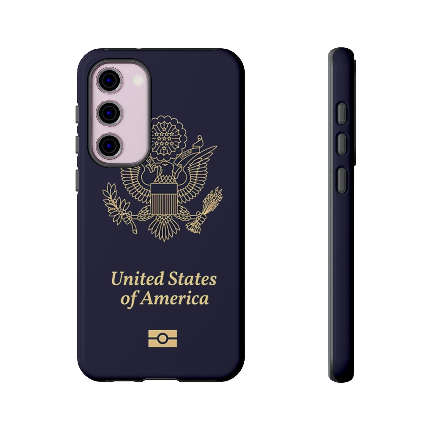 Phone Case-United States Passort | Tough-Samsung Galaxy S23 Plus-Glossy-PhoneCaseBoss-Phone-Best-Phone-Cases
