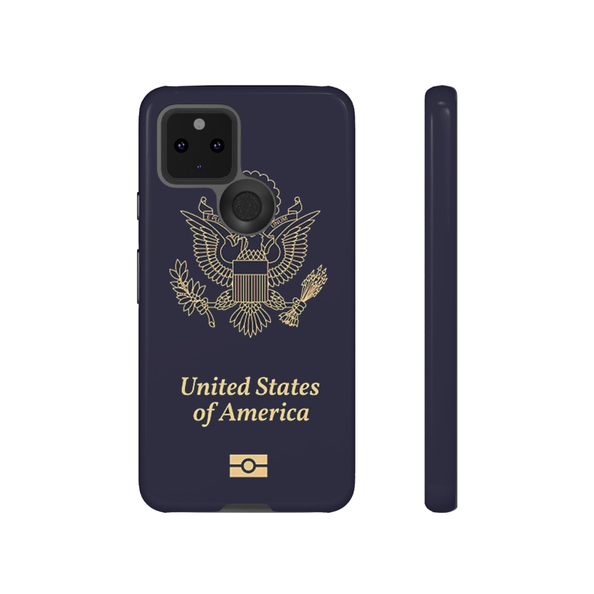 Phone Case-United States Passort | Tough-Google Pixel 5 5G-Glossy-PhoneCaseBoss-Phone-Best-Phone-Cases