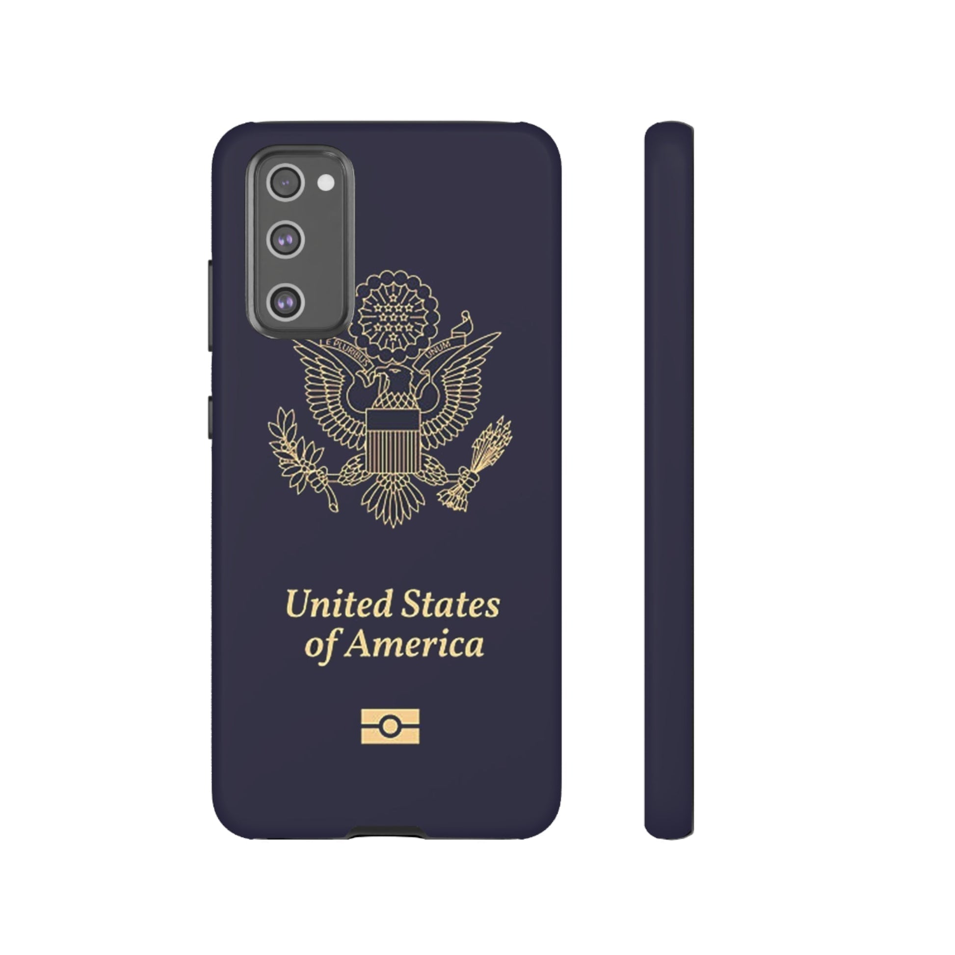 Phone Case-United States Passort | Tough-Samsung Galaxy S20 FE-Matte-PhoneCaseBoss-Phone-Best-Phone-Cases