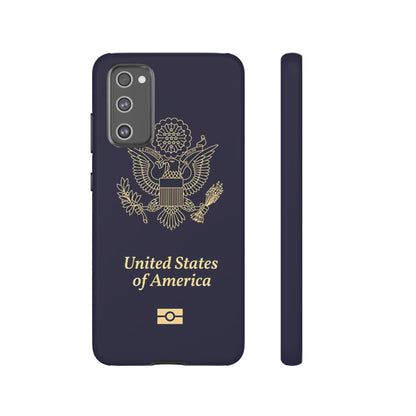 Phone Case-United States Passort | Tough-Samsung Galaxy S20 FE-Matte-PhoneCaseBoss-Phone-Best-Phone-Cases