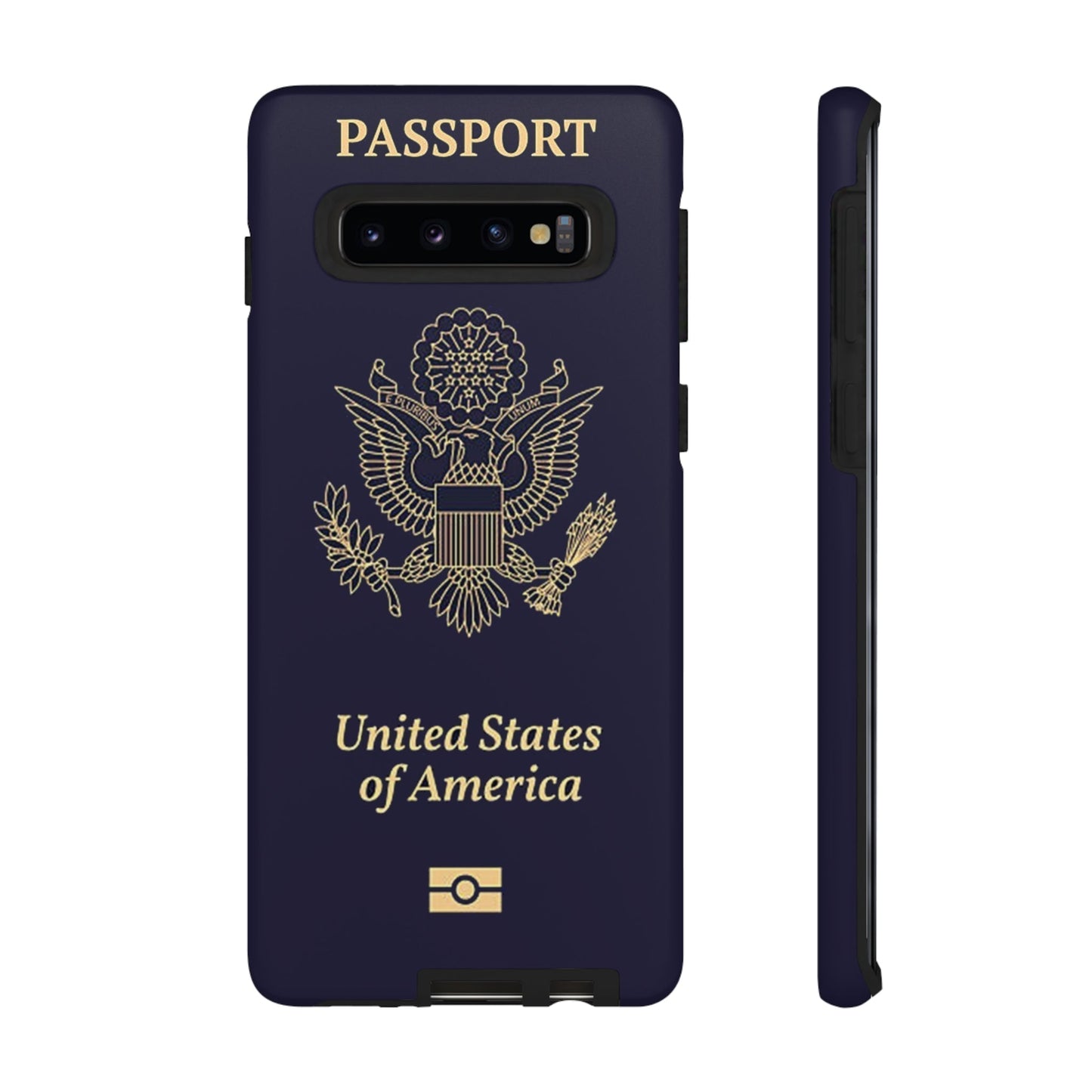 Phone Case-United States Passort | Tough-Samsung Galaxy S10-Matte-PhoneCaseBoss-Phone-Best-Phone-Cases