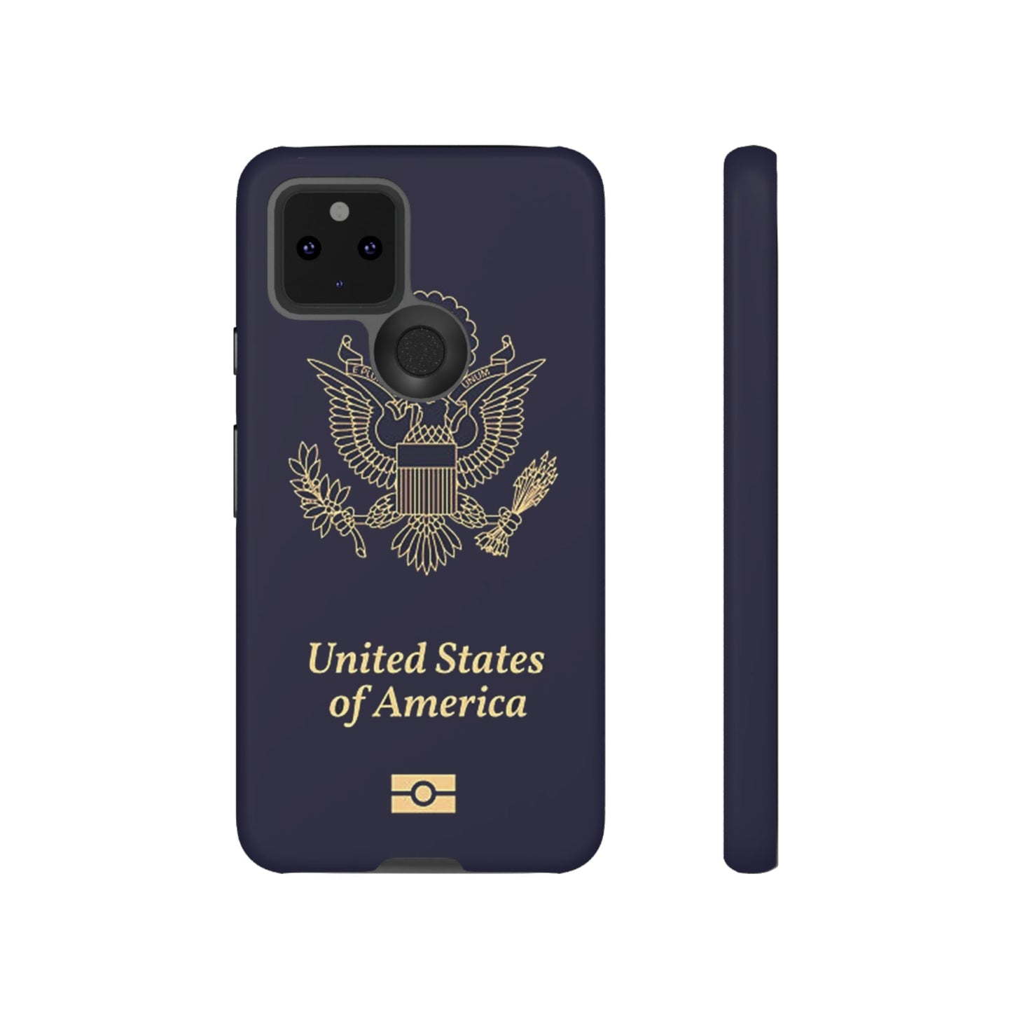 Phone Case-United States Passort | Tough-Google Pixel 5 5G-Matte-PhoneCaseBoss-Phone-Best-Phone-Cases