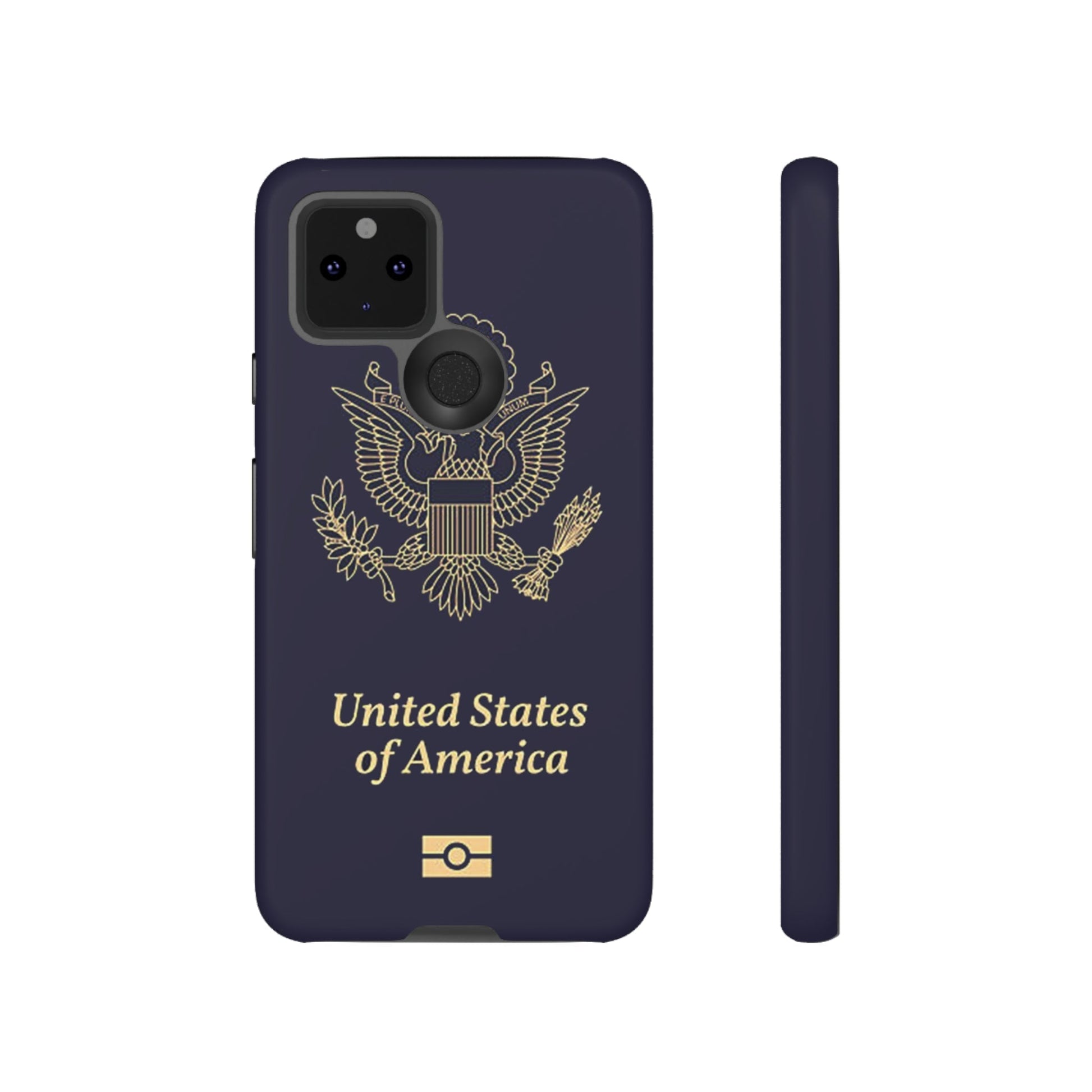 Phone Case-United States Passort | Tough-Google Pixel 5 5G-Matte-PhoneCaseBoss-Phone-Best-Phone-Cases