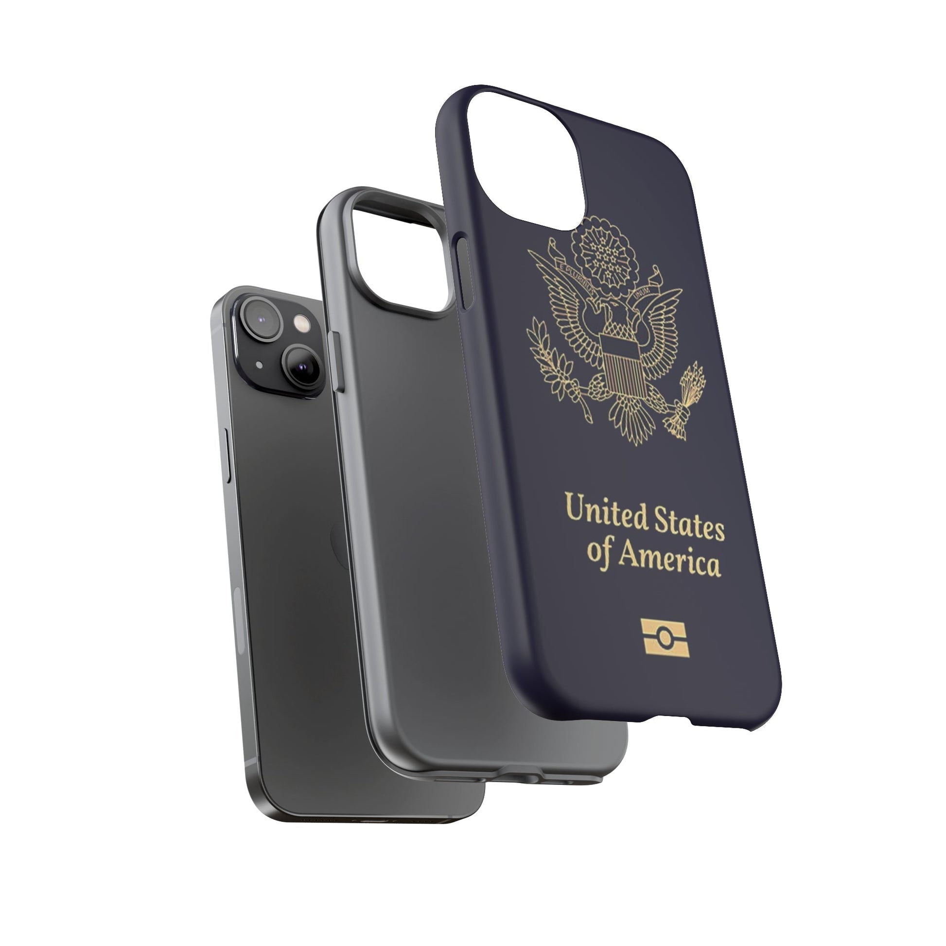 Phone Case-United States Passort | Tough-PhoneCaseBoss-Phone-Best-Phone-Cases