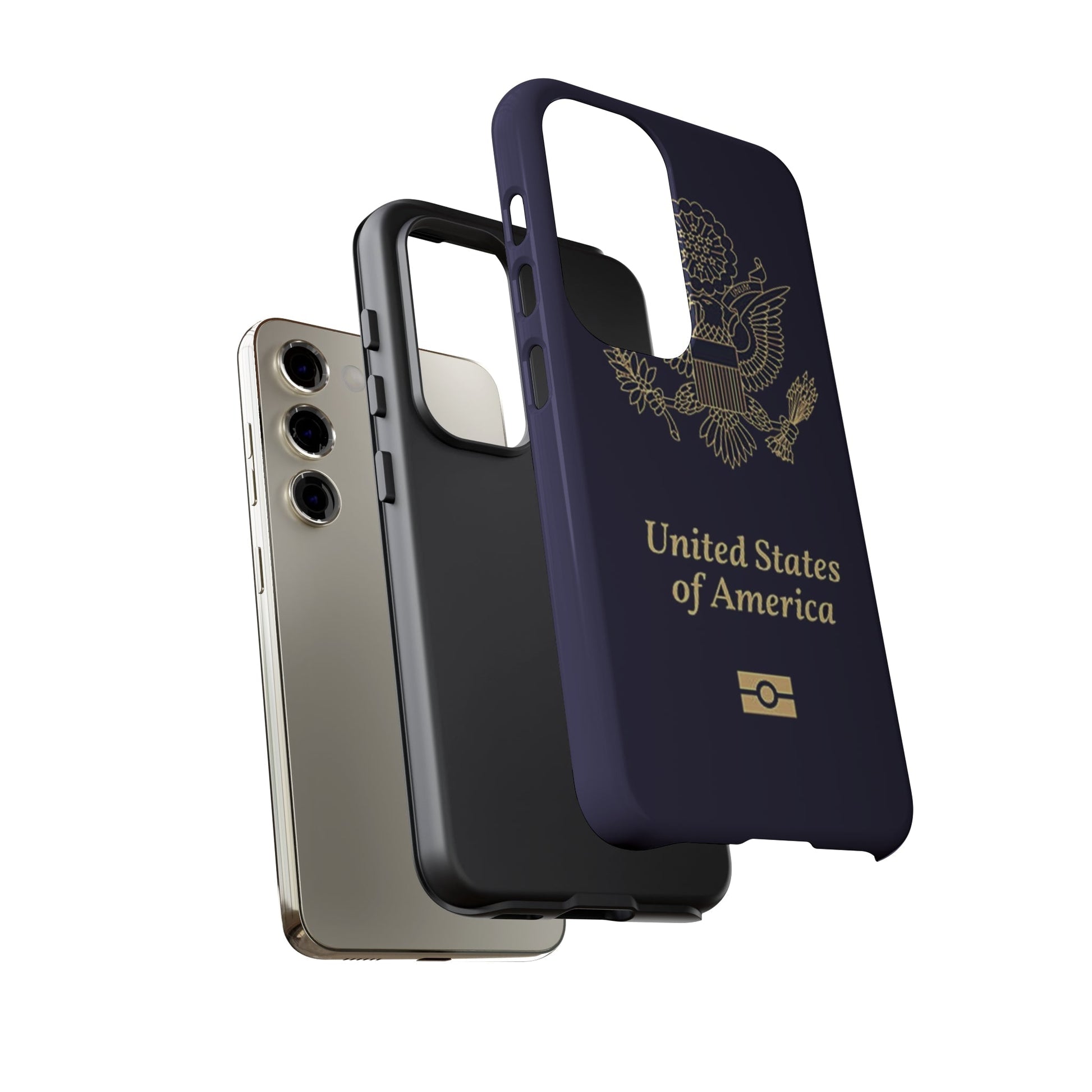 Phone Case-United States Passort | Tough-PhoneCaseBoss-Phone-Best-Phone-Cases