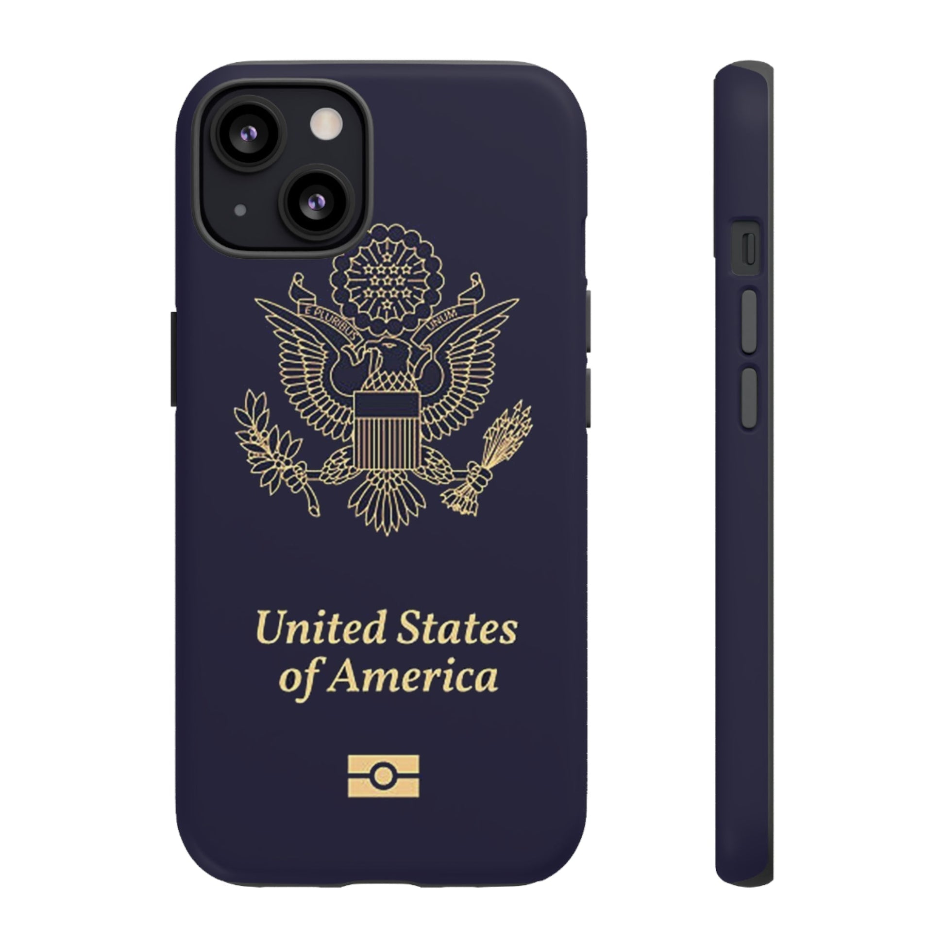 Phone Case-United States Passort | Tough-iPhone 13-Matte-PhoneCaseBoss-Phone-Best-Phone-Cases