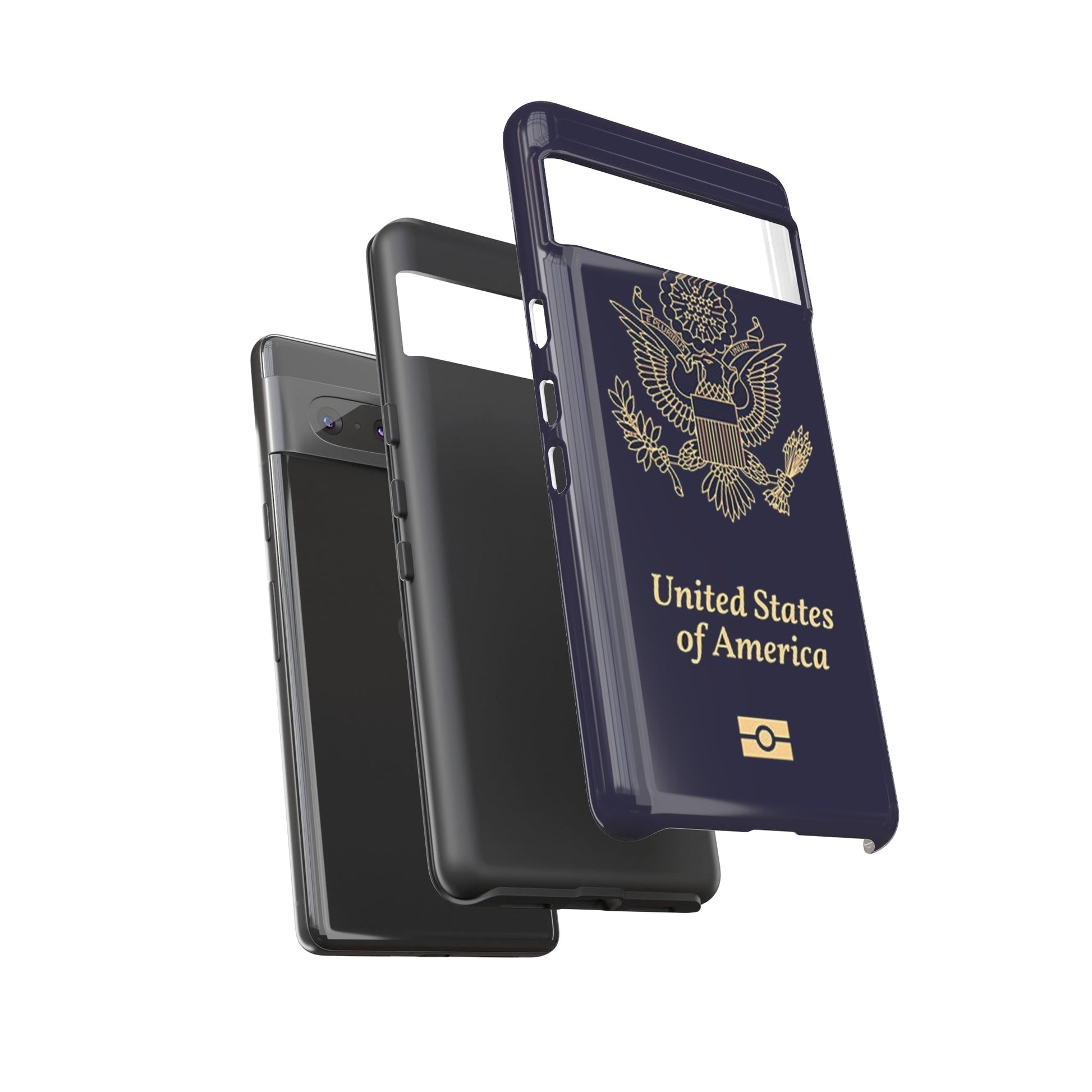 Phone Case-United States Passort | Tough-PhoneCaseBoss-Phone-Best-Phone-Cases