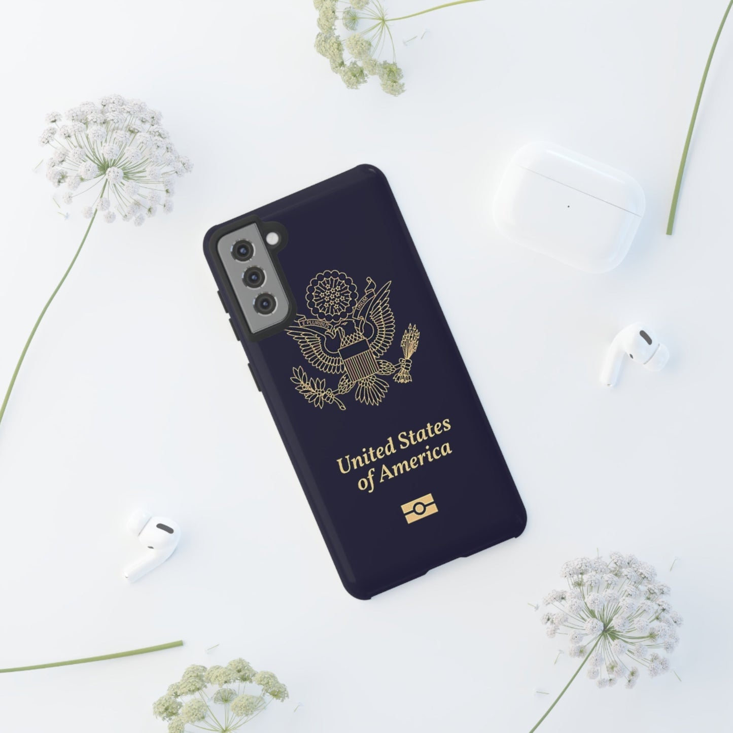 Phone Case-United States Passort | Tough-PhoneCaseBoss-Phone-Best-Phone-Cases