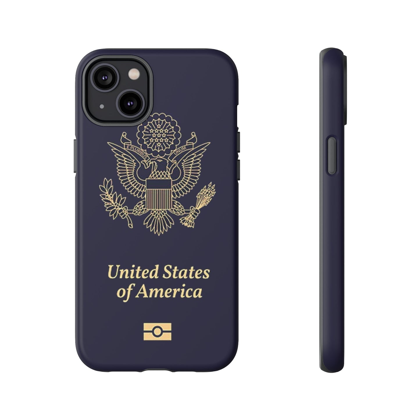 Phone Case-United States Passort | Tough-iPhone 14 Plus-Matte-PhoneCaseBoss-Phone-Best-Phone-Cases
