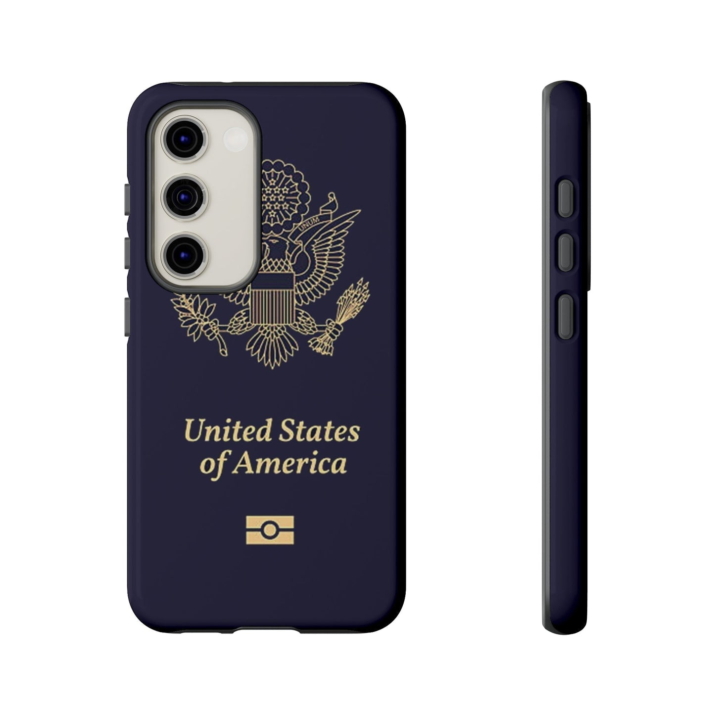 Phone Case-United States Passort | Tough-Samsung Galaxy S23-Glossy-PhoneCaseBoss-Phone-Best-Phone-Cases