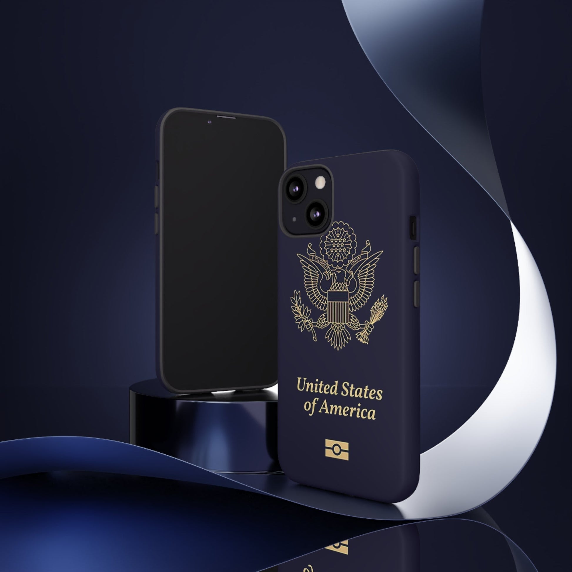 Phone Case-United States Passort | Tough-PhoneCaseBoss-Phone-Best-Phone-Cases