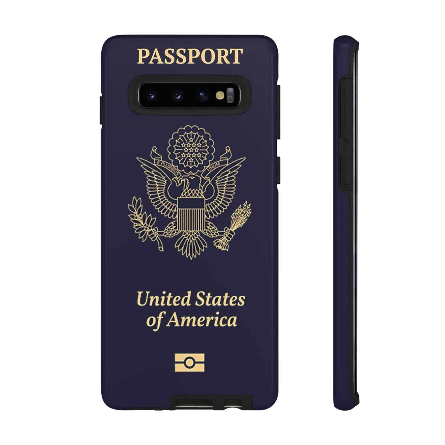 Phone Case-United States Passort | Tough-Samsung Galaxy S10-Glossy-PhoneCaseBoss-Phone-Best-Phone-Cases
